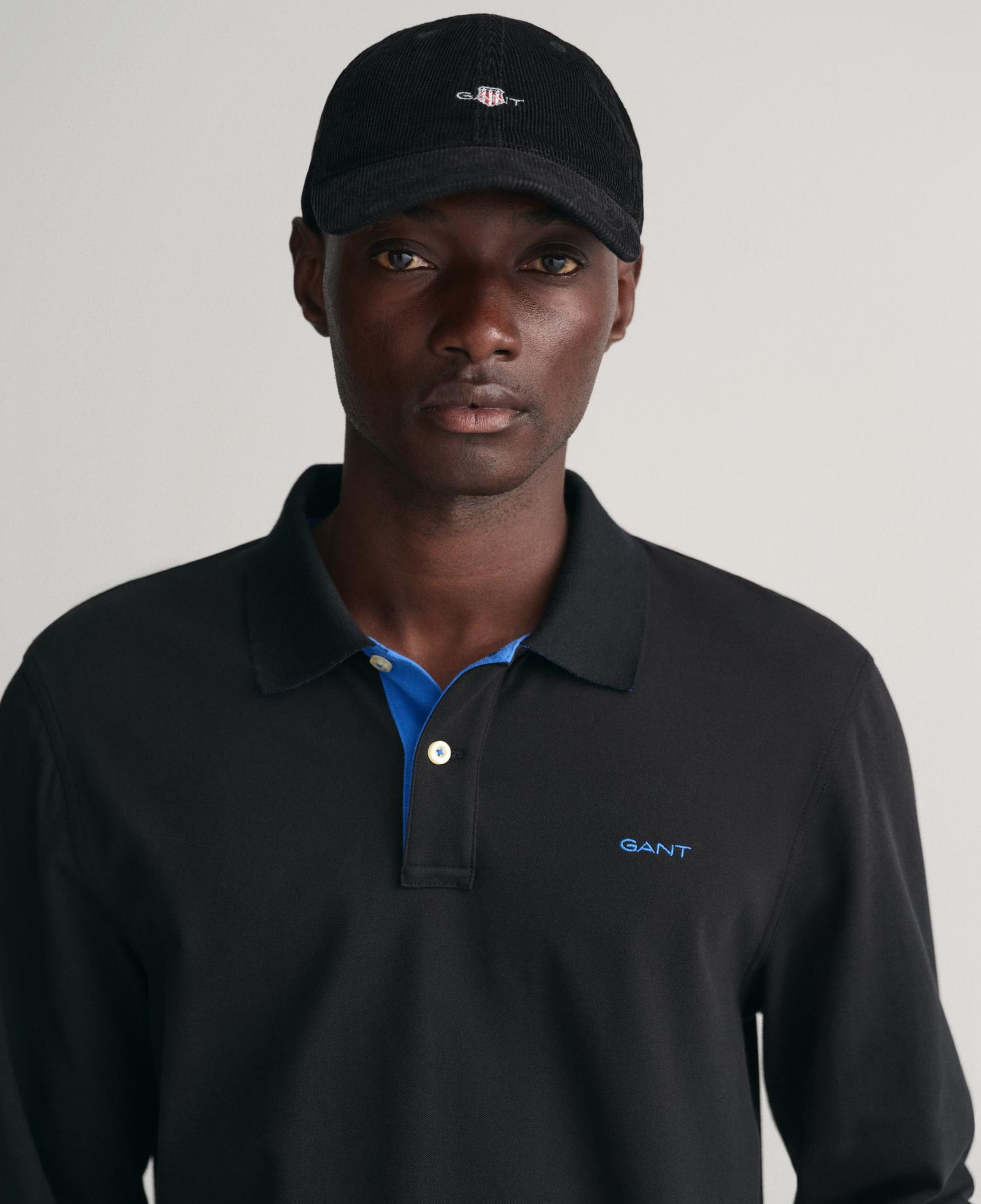 GANT Erkek Siyah Regular Fit Polo