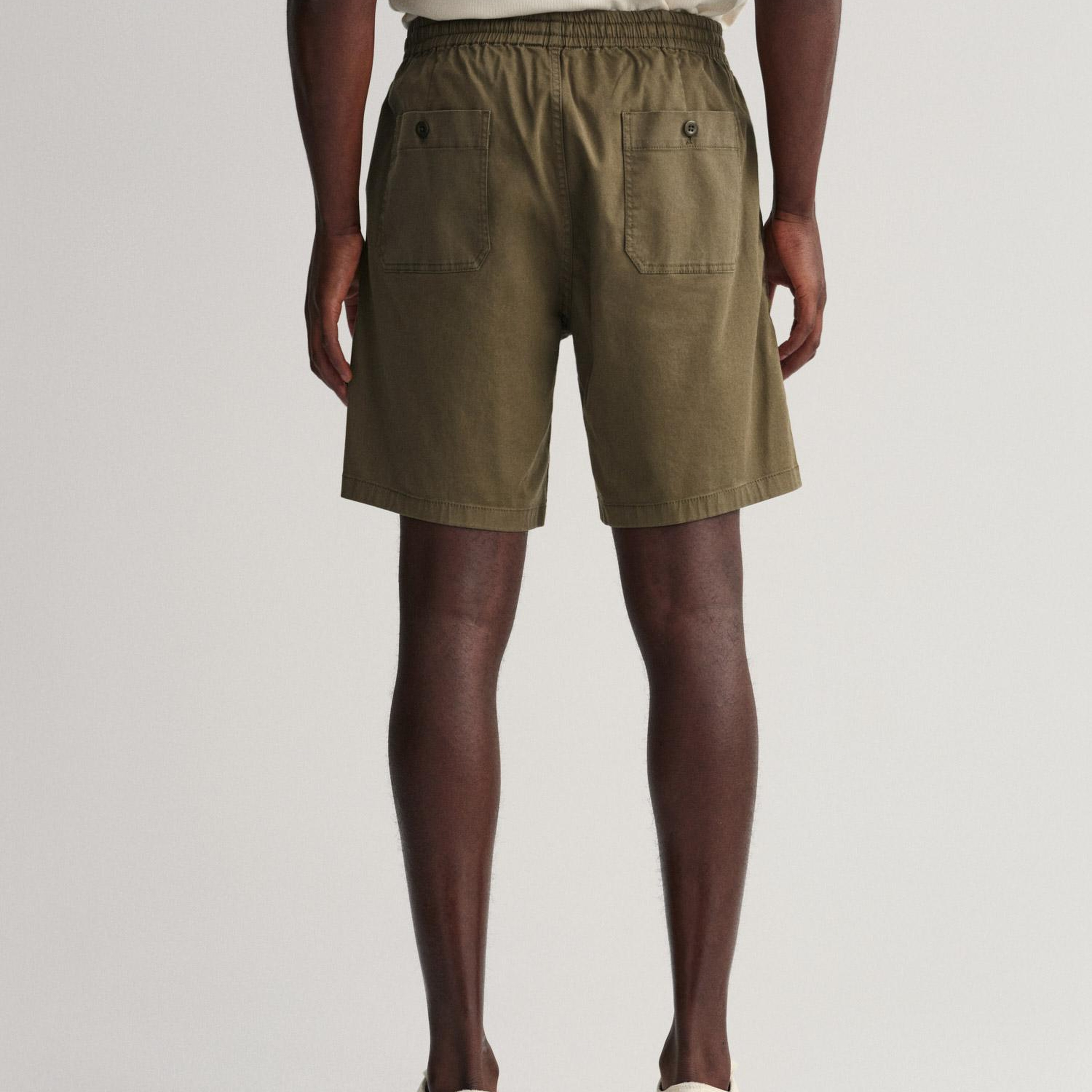 GANT Erkek Yeşil Regular Fit Şort