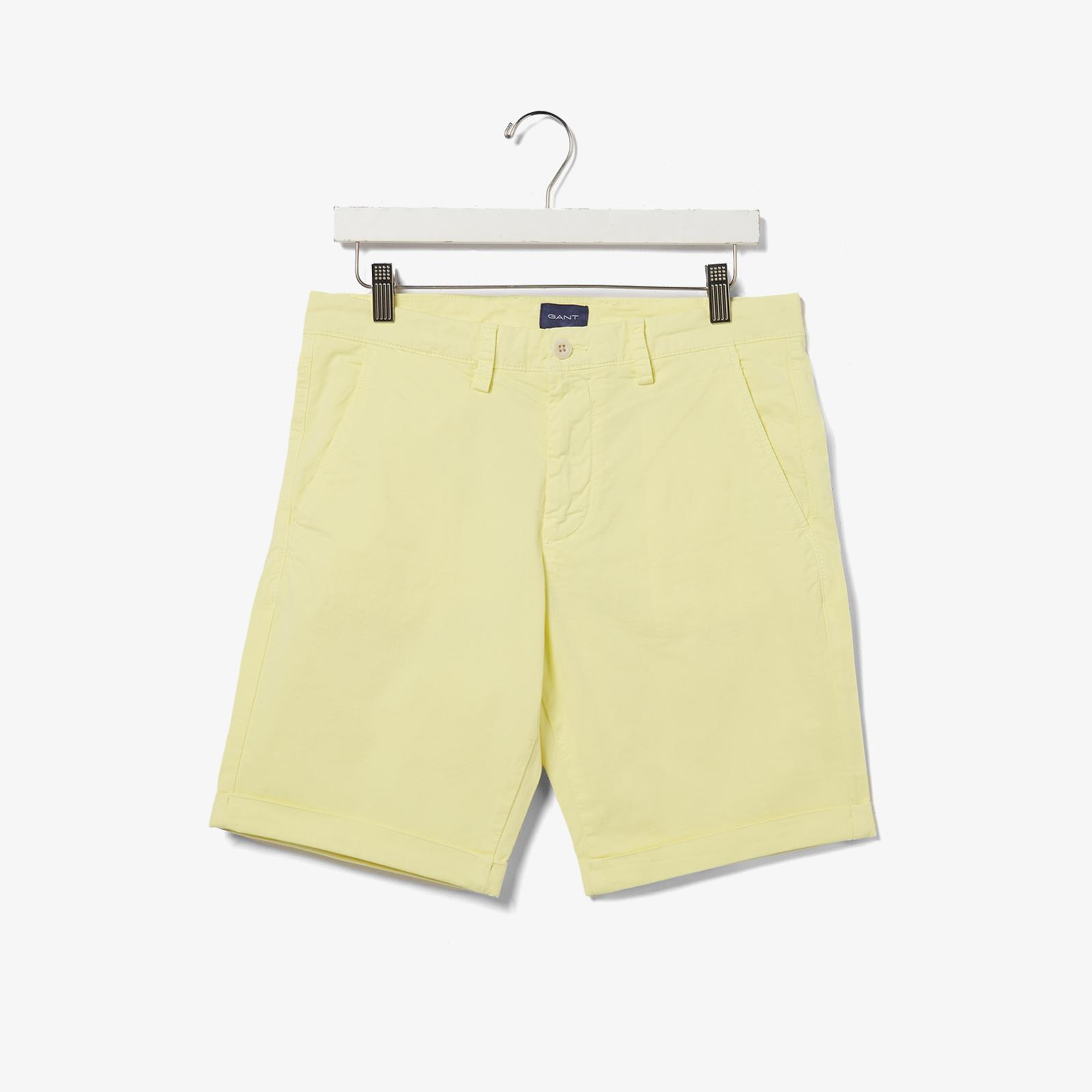 GANT Erkek Sarı Regular Fit Şort