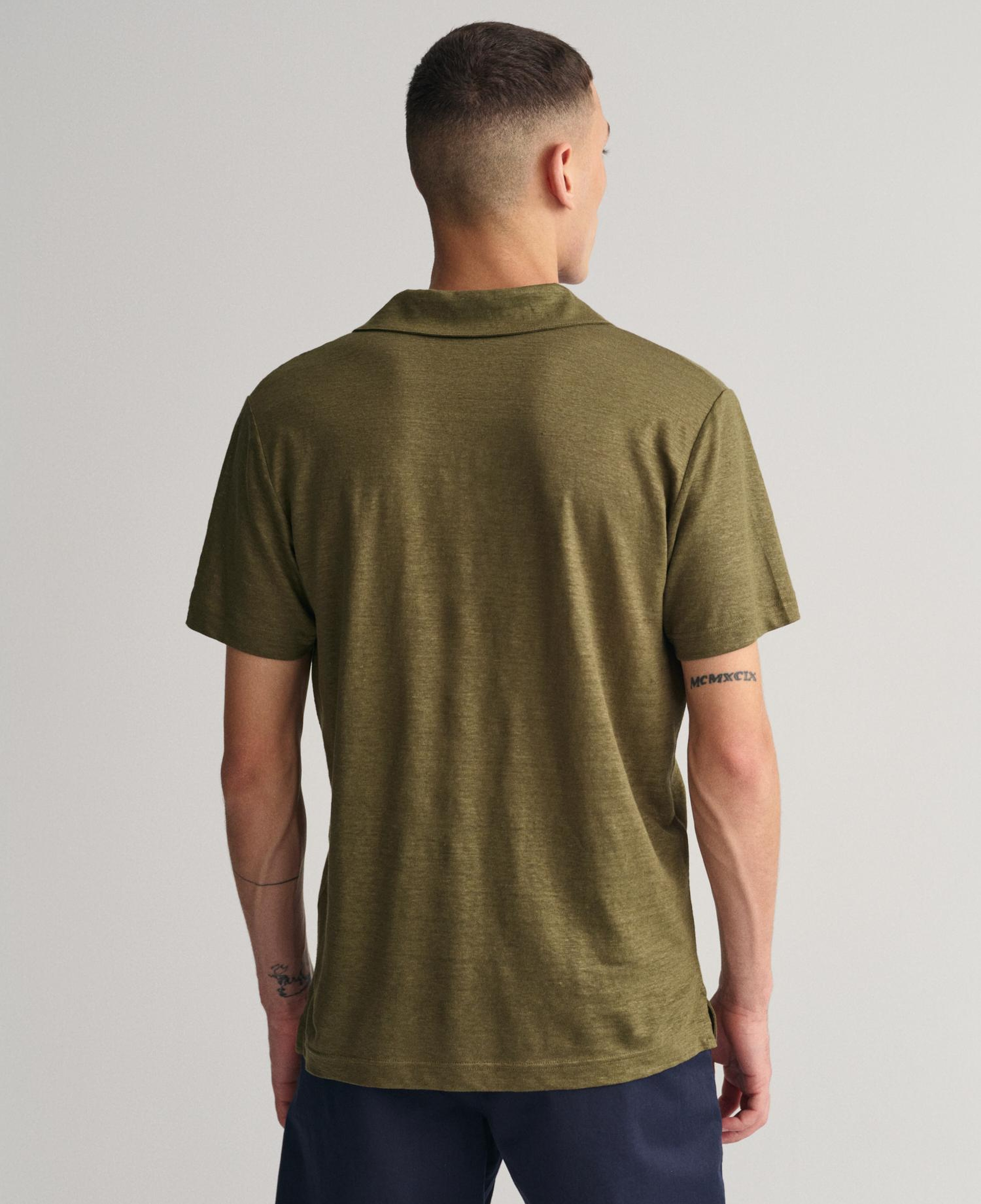 GANT Erkek Yeşil Regular Fit Polo