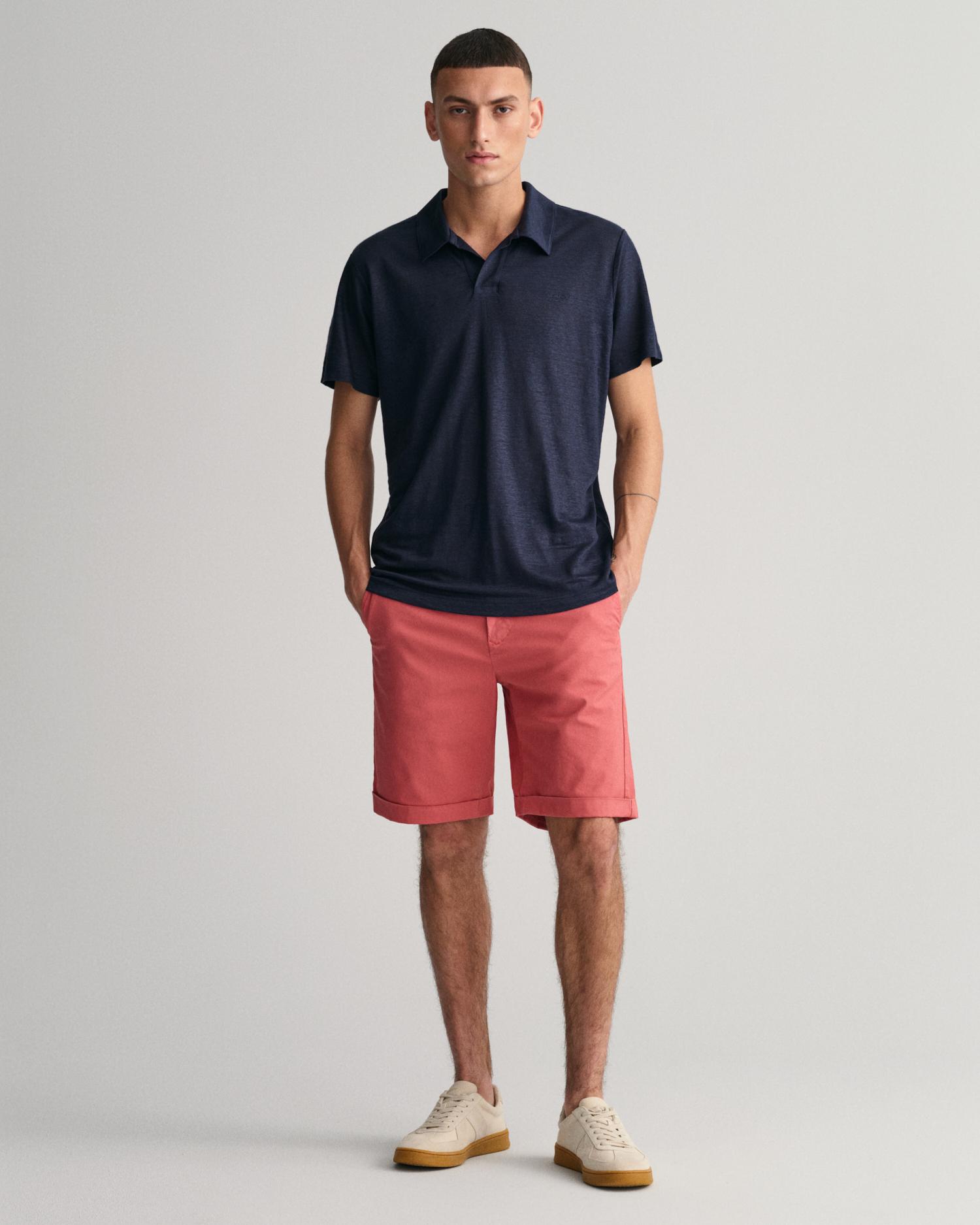 GANT Erkek Lacivert Regular Fit Polo