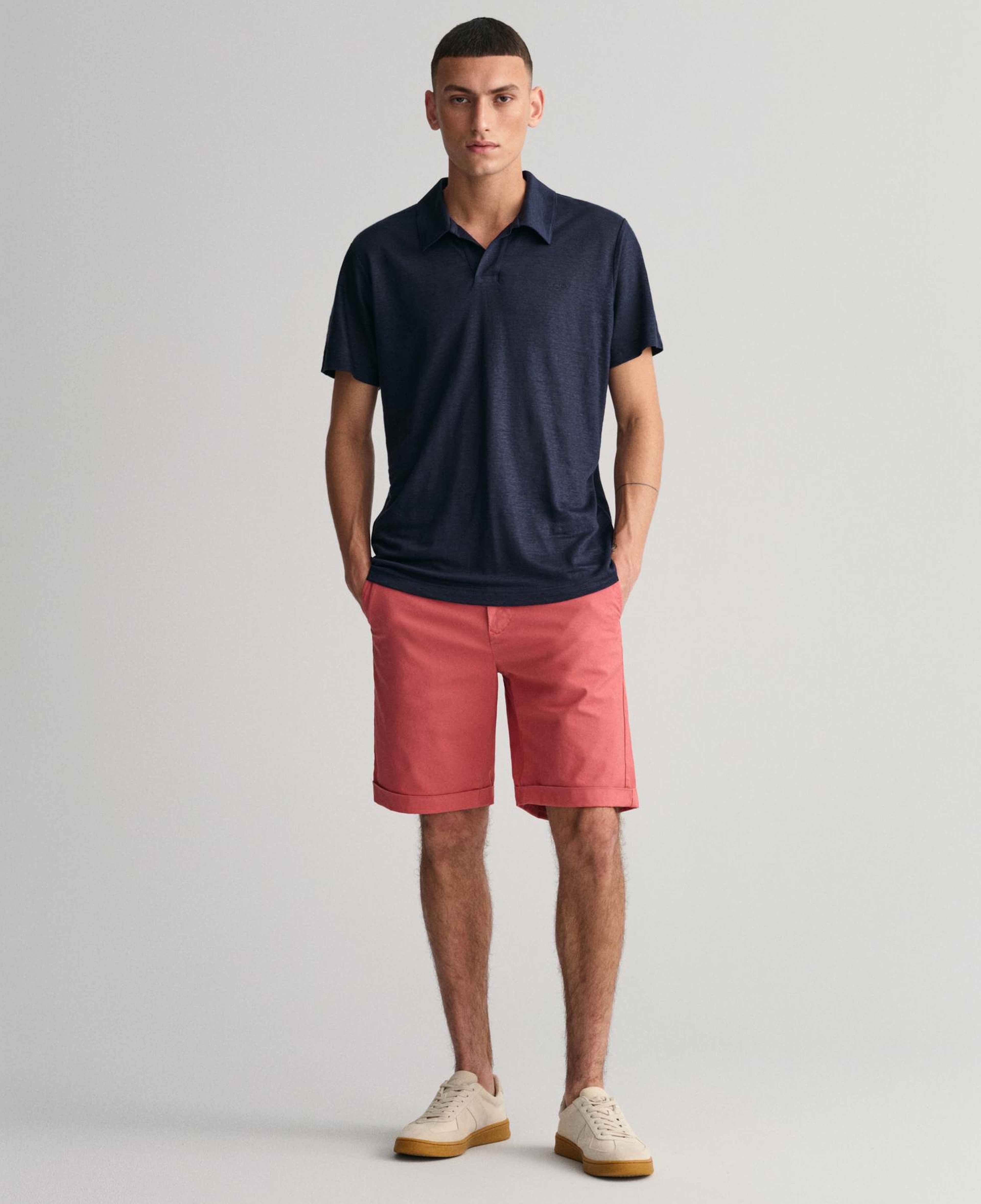 GANT Erkek Lacivert Regular Fit Polo