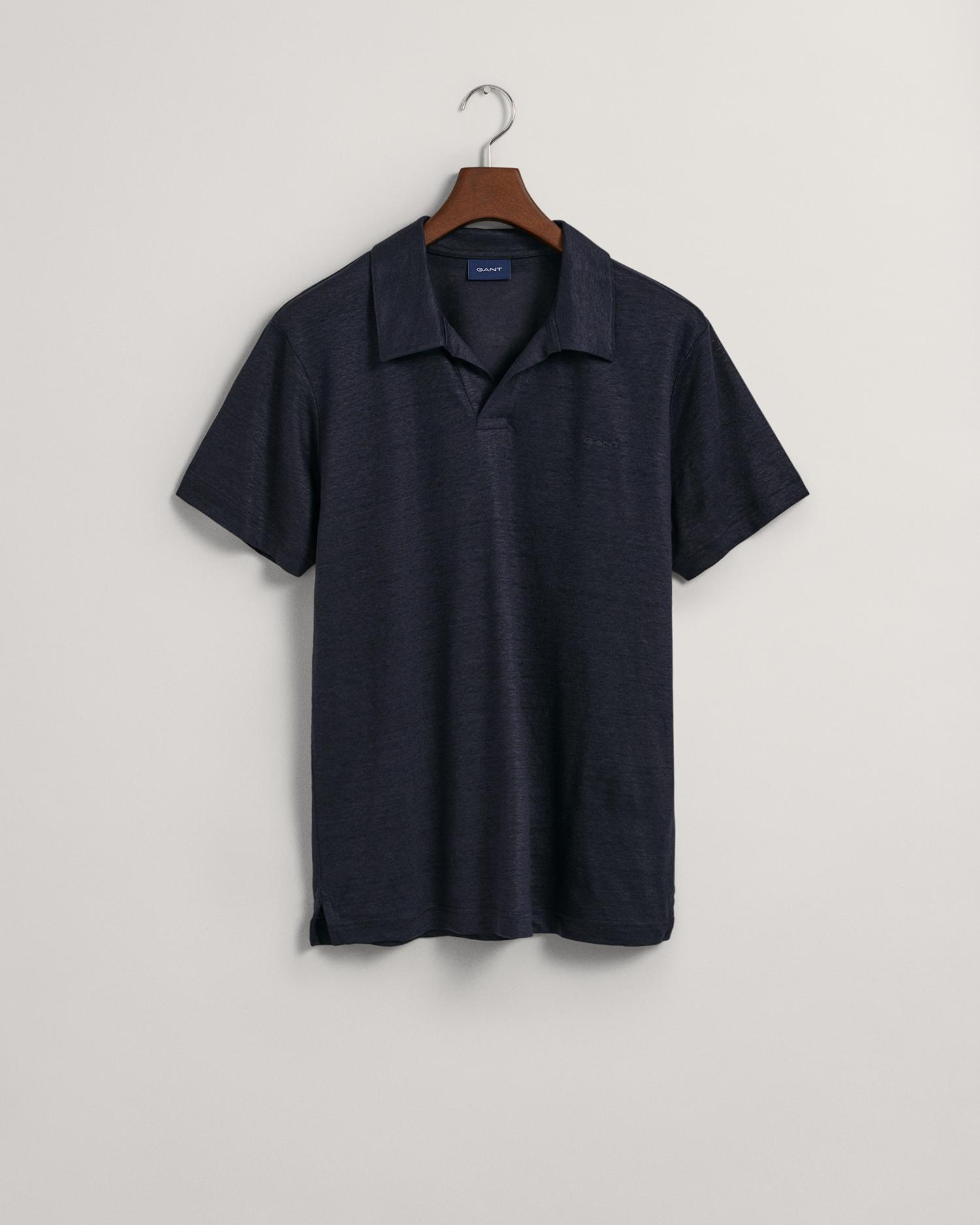 GANT Erkek Lacivert Regular Fit Polo