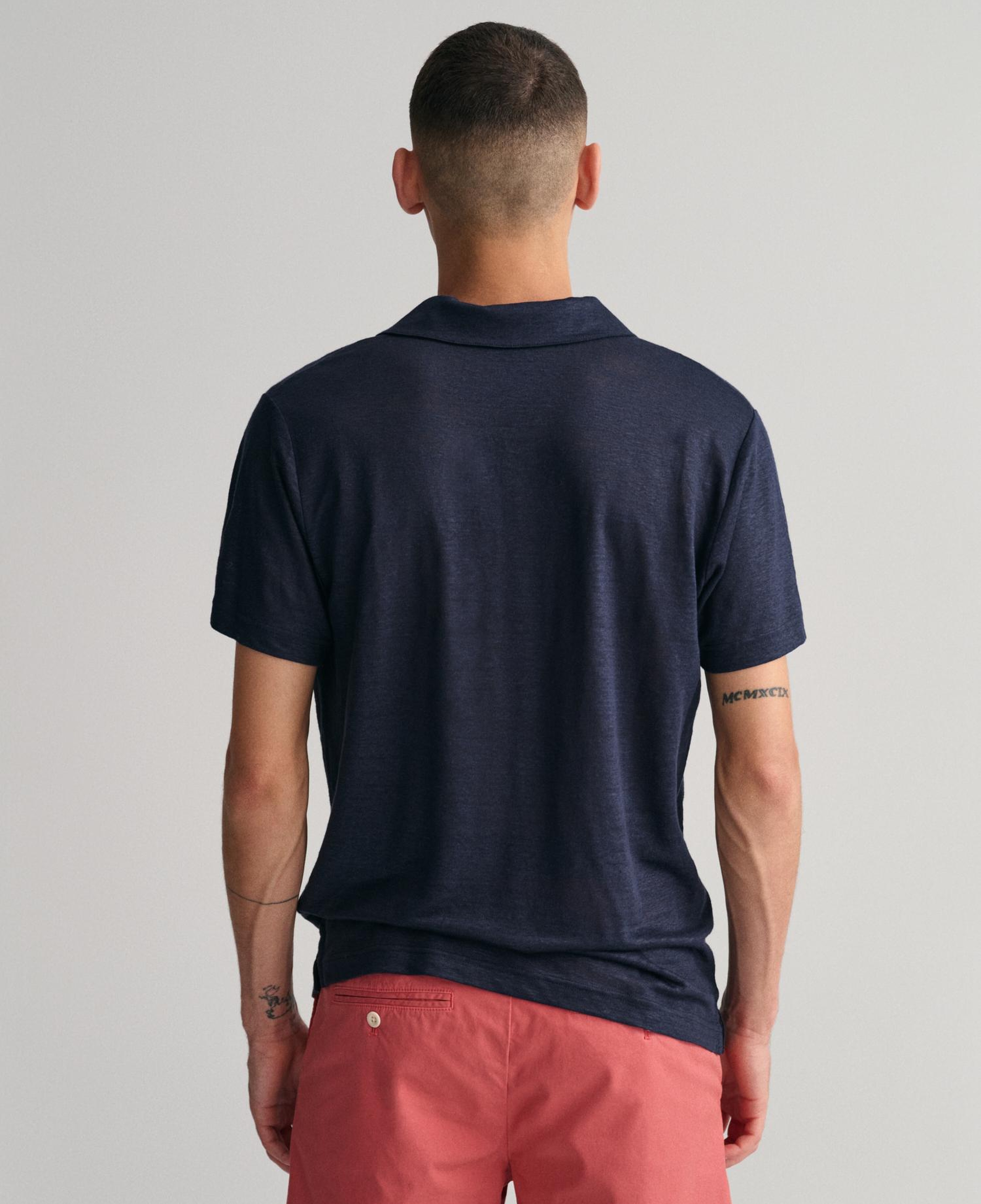GANT Erkek Lacivert Regular Fit Polo
