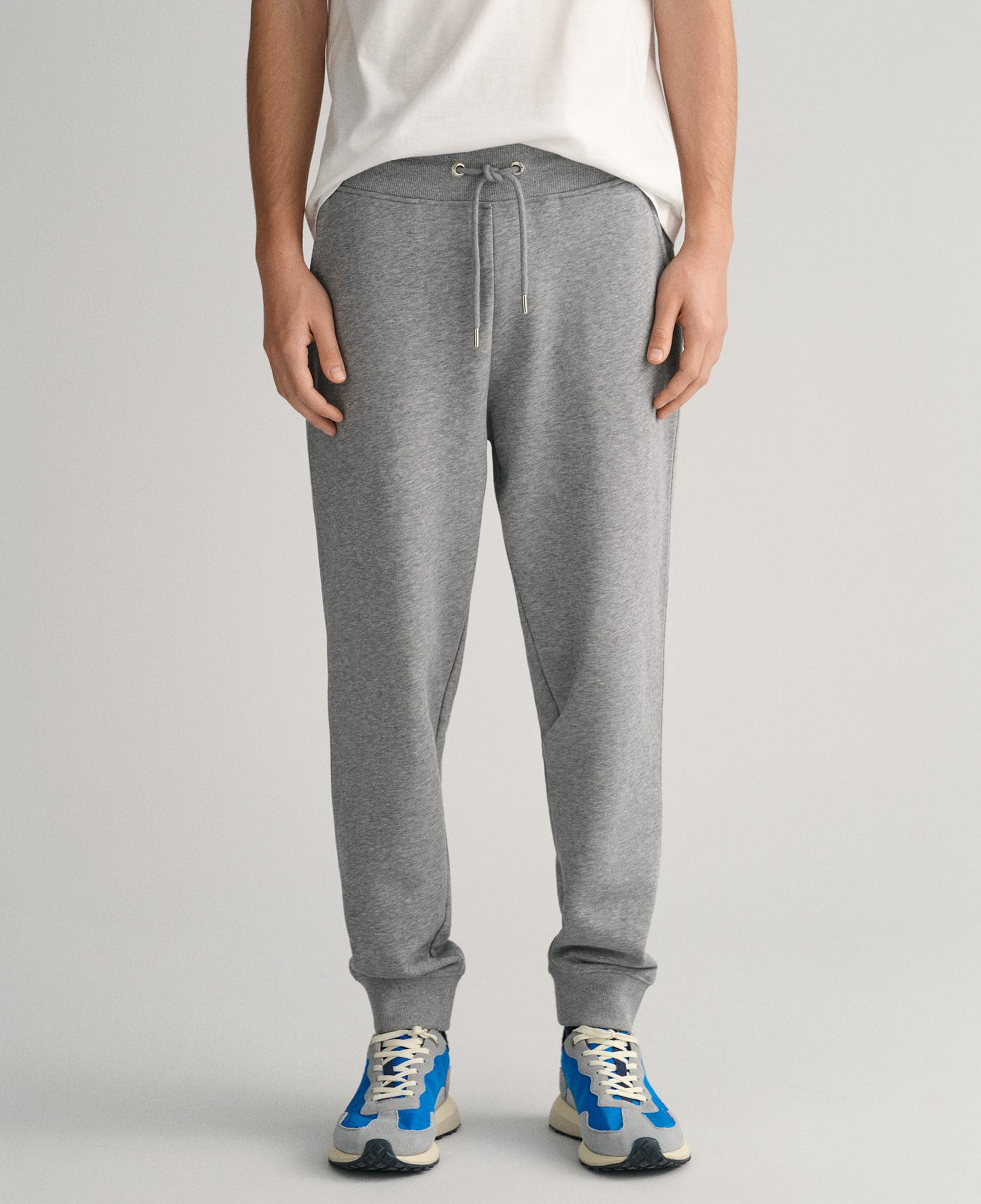 GANT Erkek Gri Regular Fit Eşofman Altı