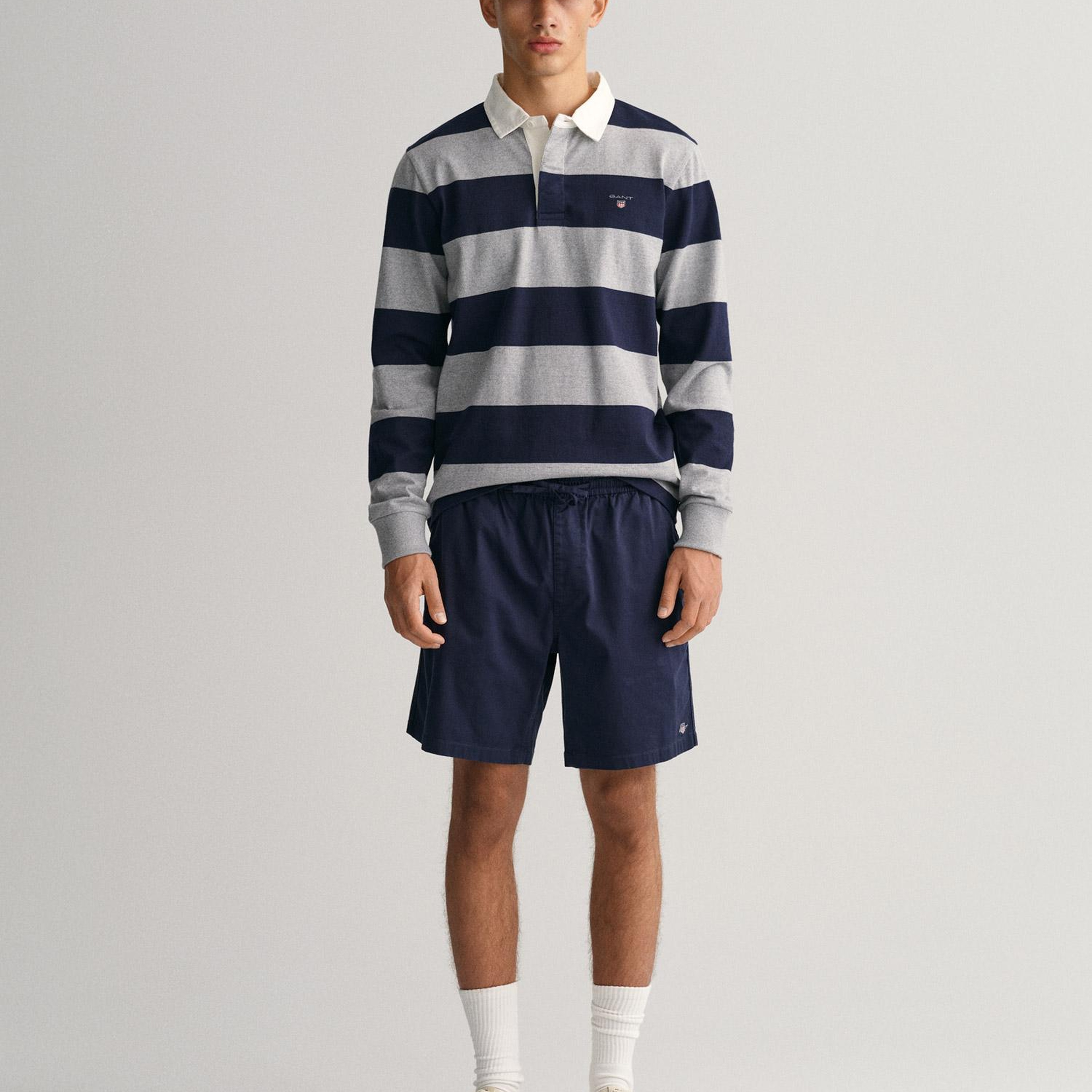 GANT Erkek Lacivert Regular Fit Şort