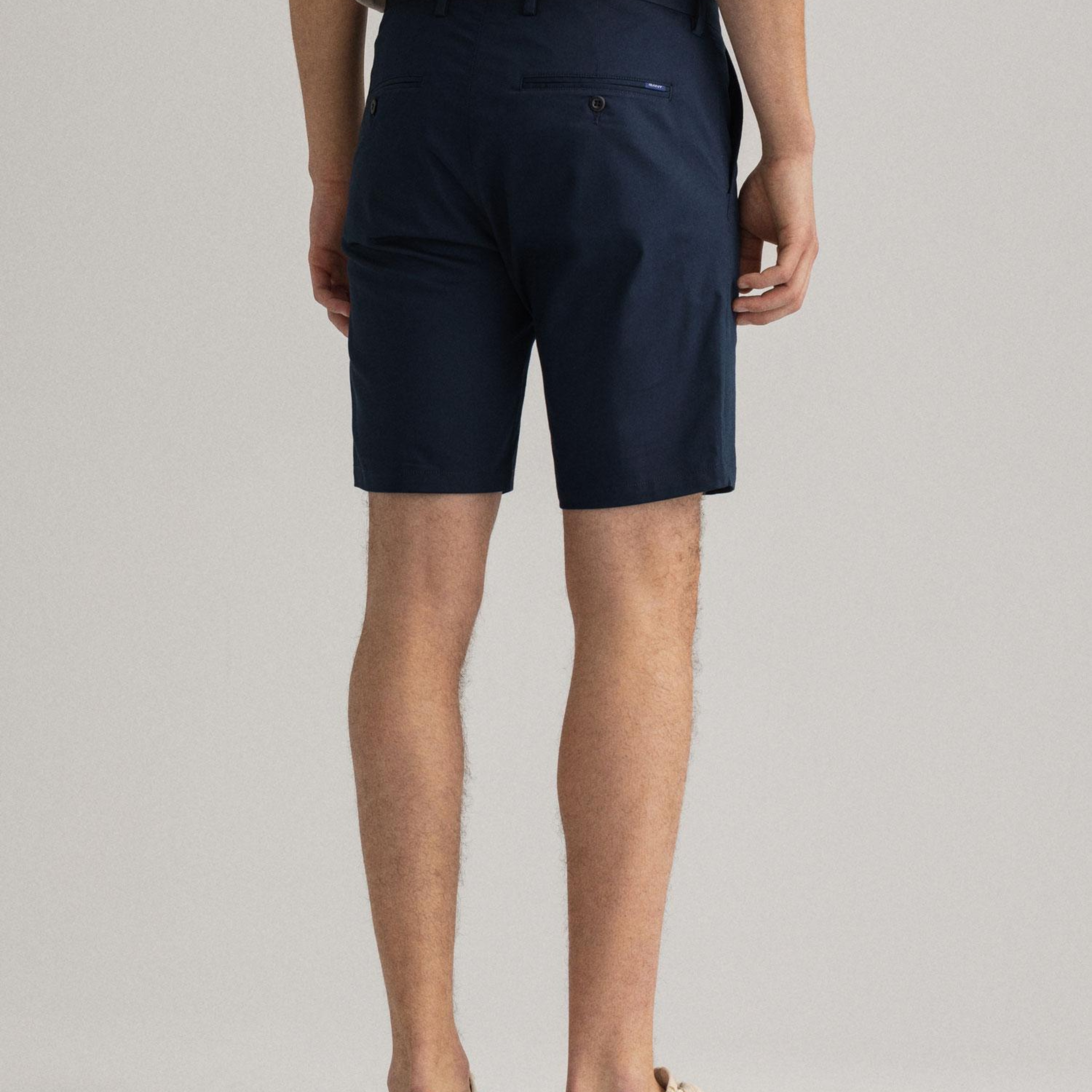 GANT Erkek Lacivert Slim Fit Şort