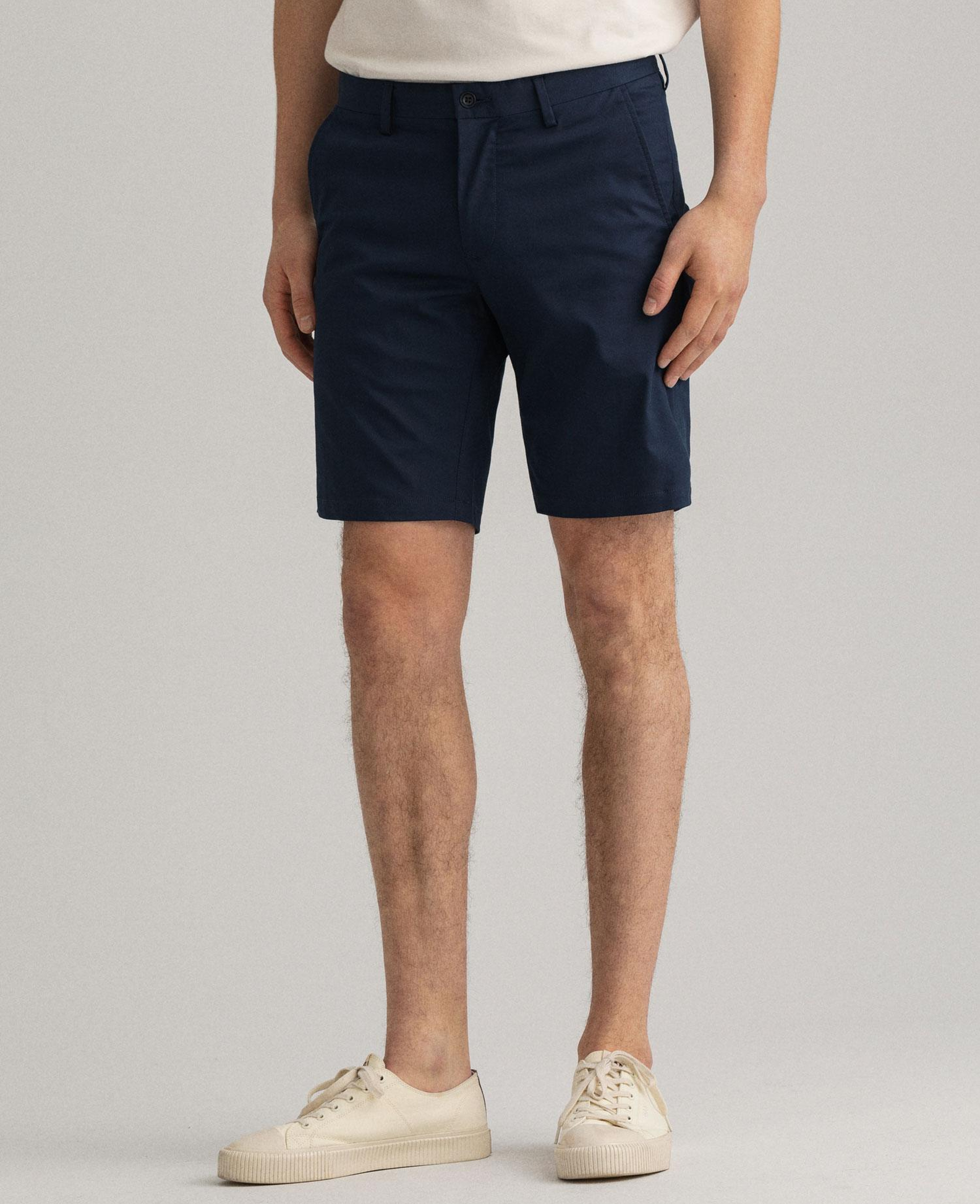 GANT Erkek Lacivert Slim Fit Şort