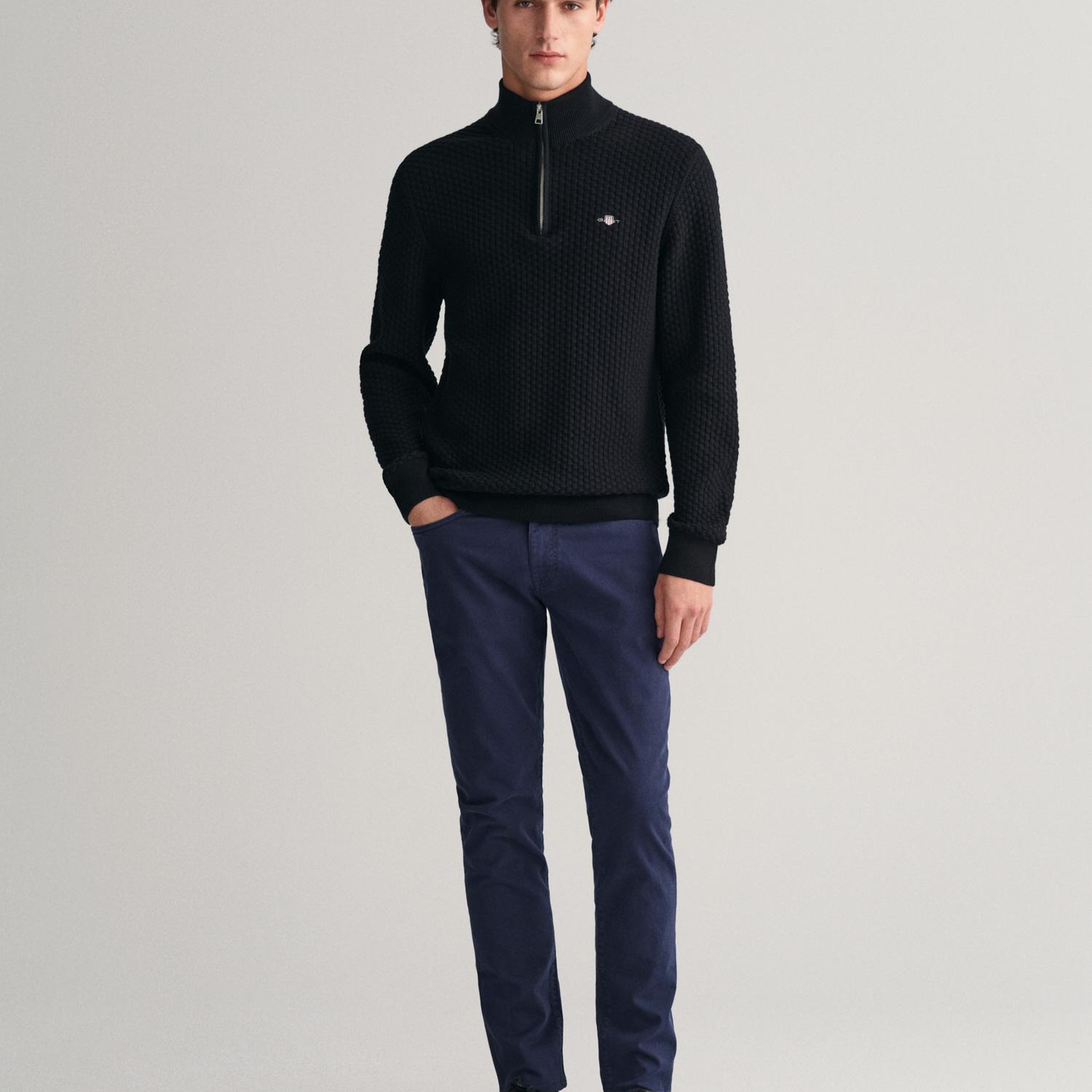 GANT Erkek Lacivert Slim Fit Jean