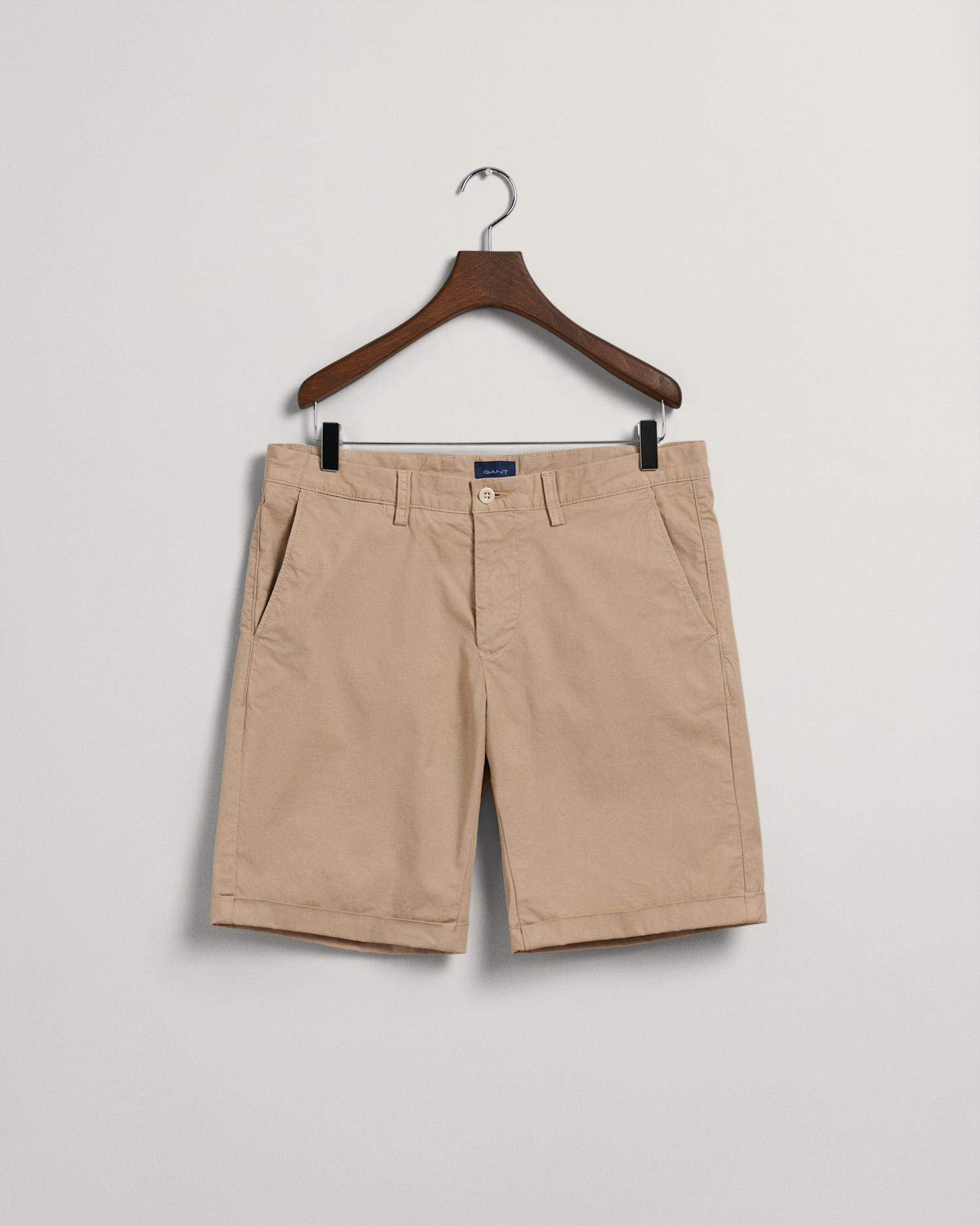 GANT Erkek Bej Regular Fit Şort