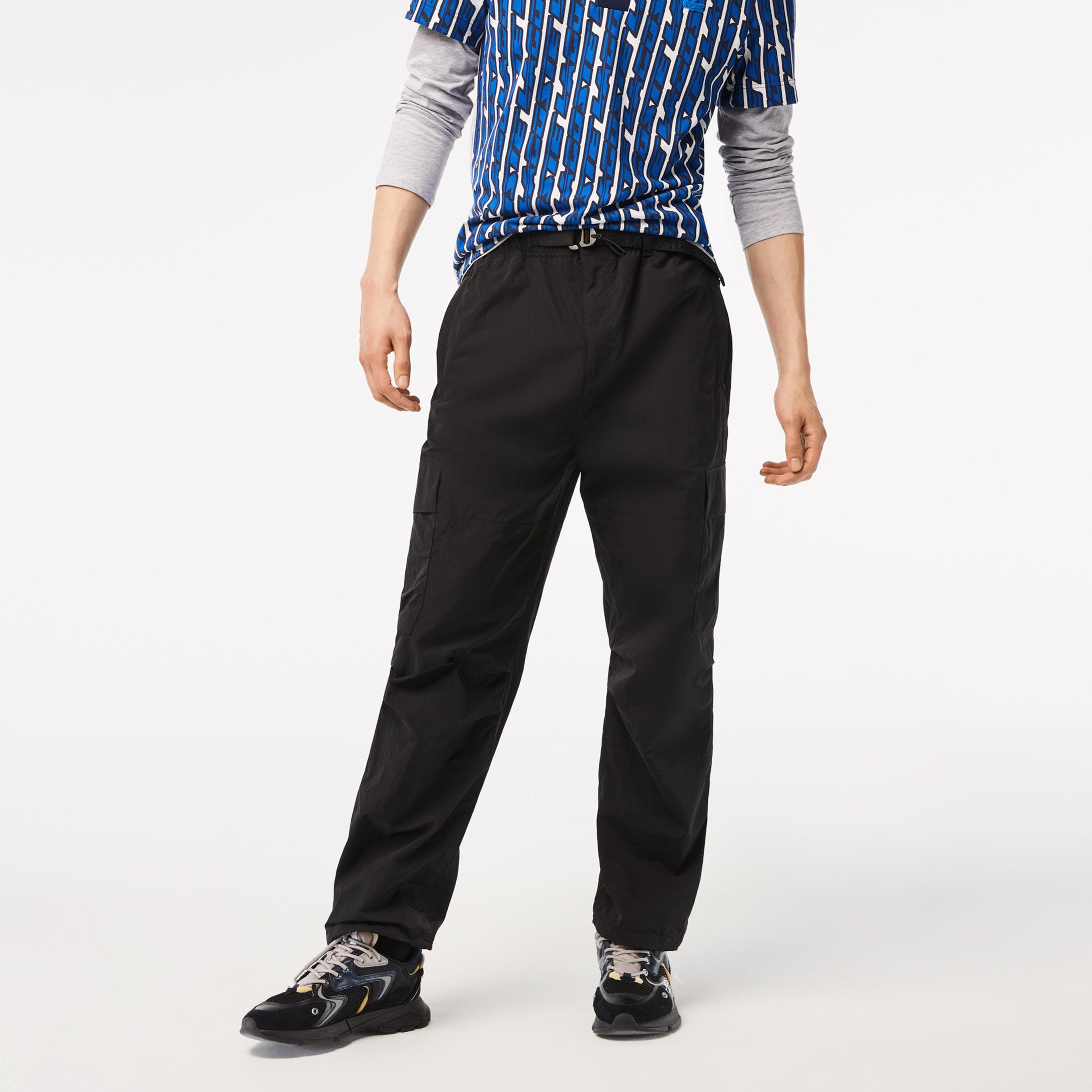 Active Erkek Tapered Fit Siyah Eşofman Altı