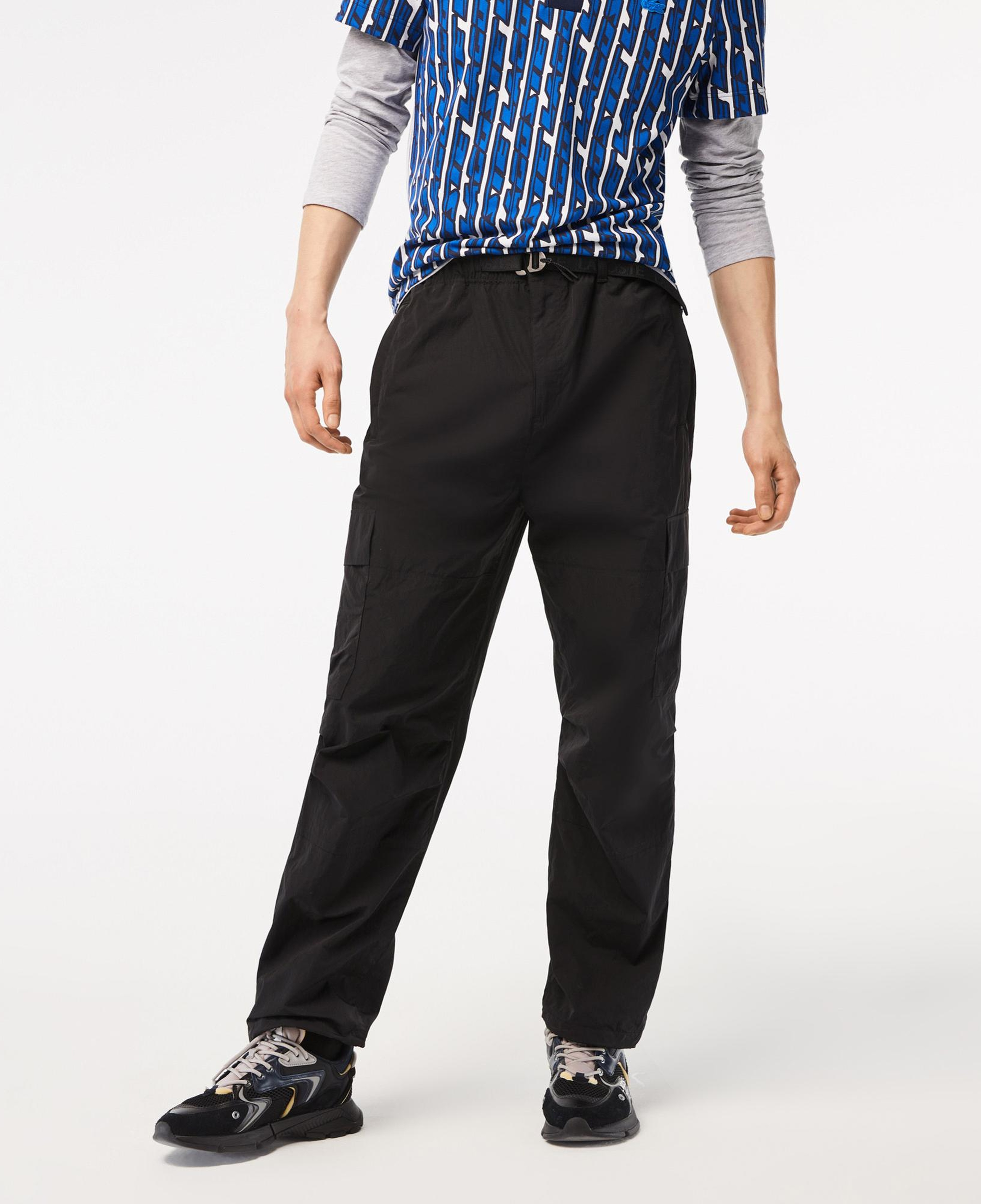 Active Erkek Tapered Fit Siyah Eşofman Altı