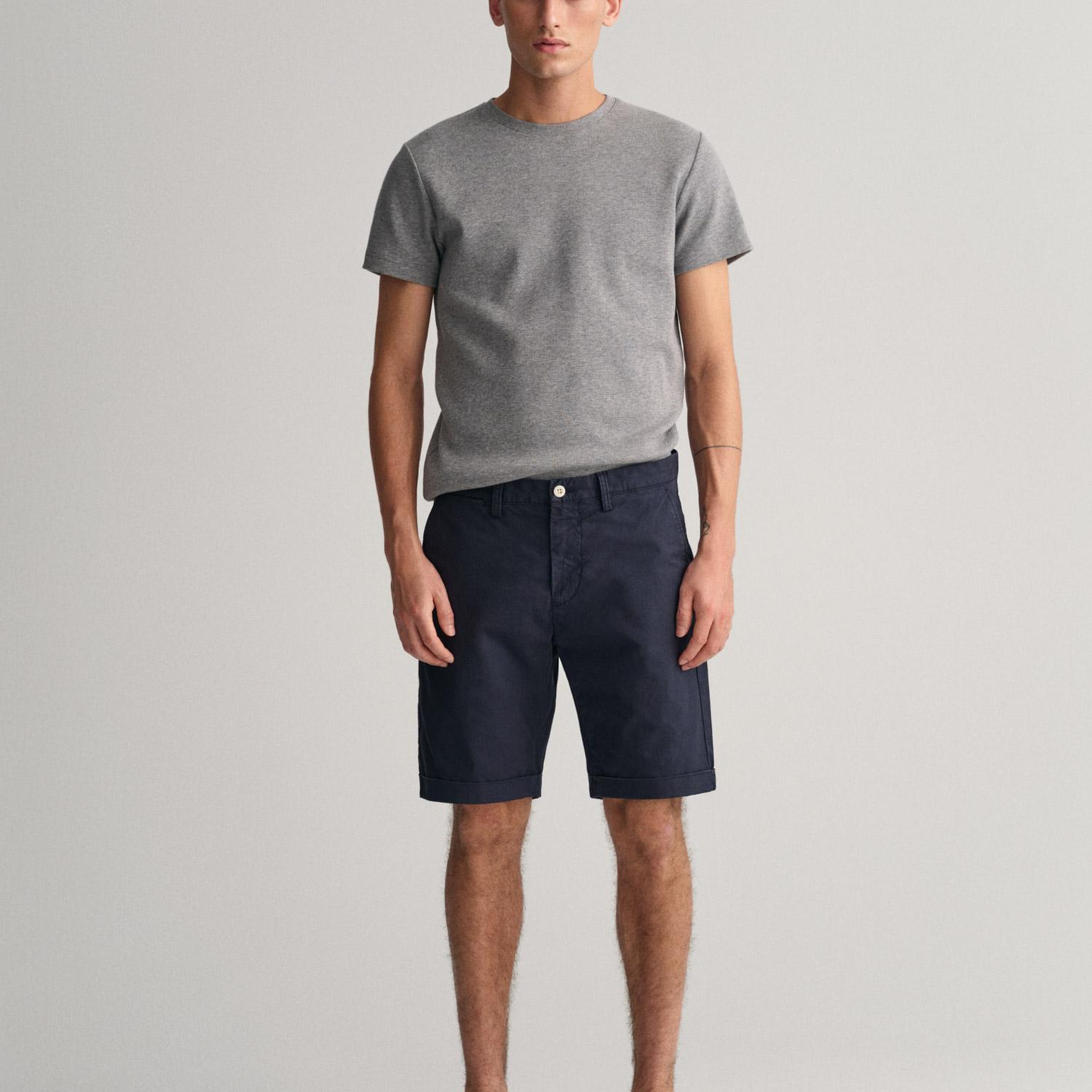 GANT Erkek Lacivert Regular Fit Şort