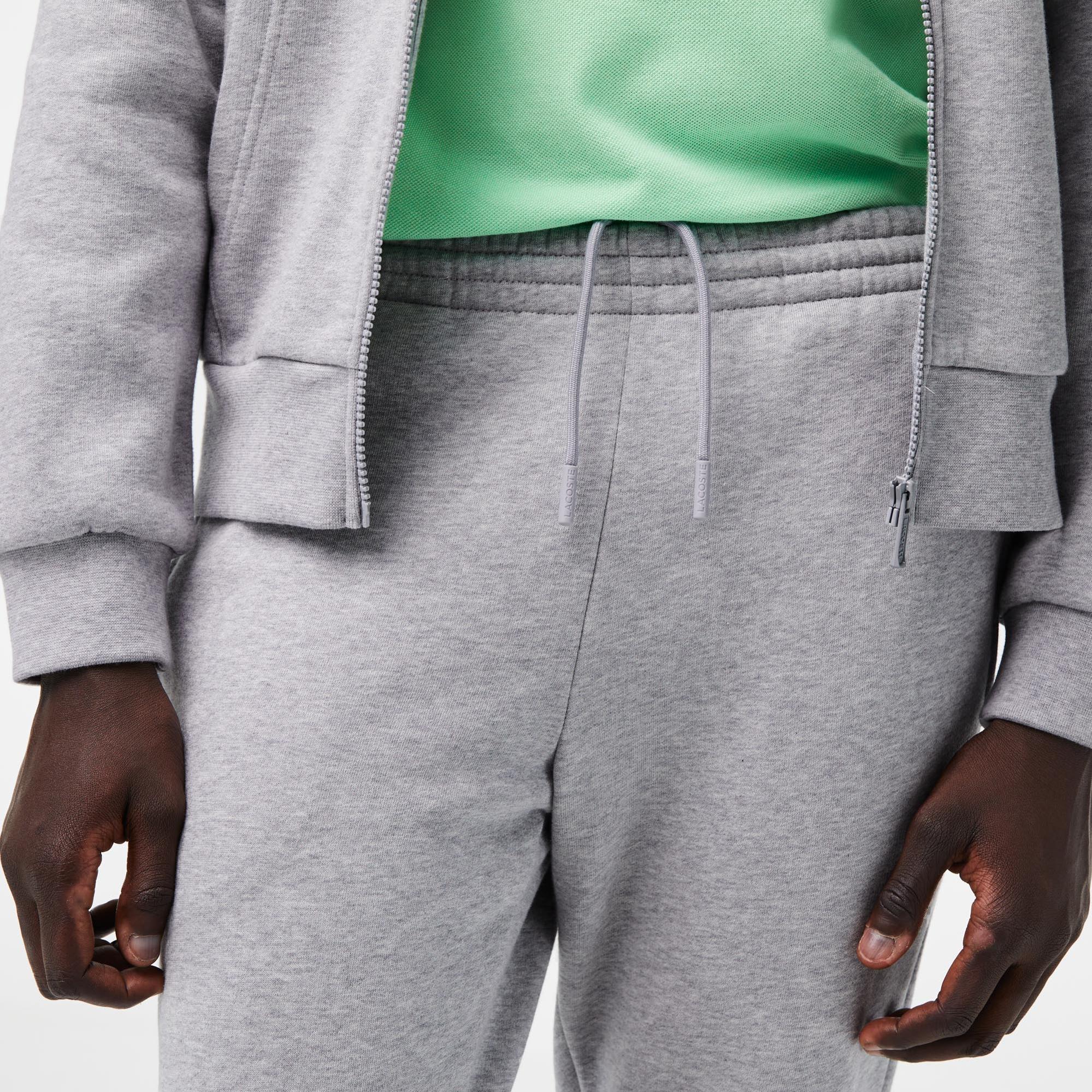 Erkek Classic Fit Kapüşonlu Gri Eşofman Takımı