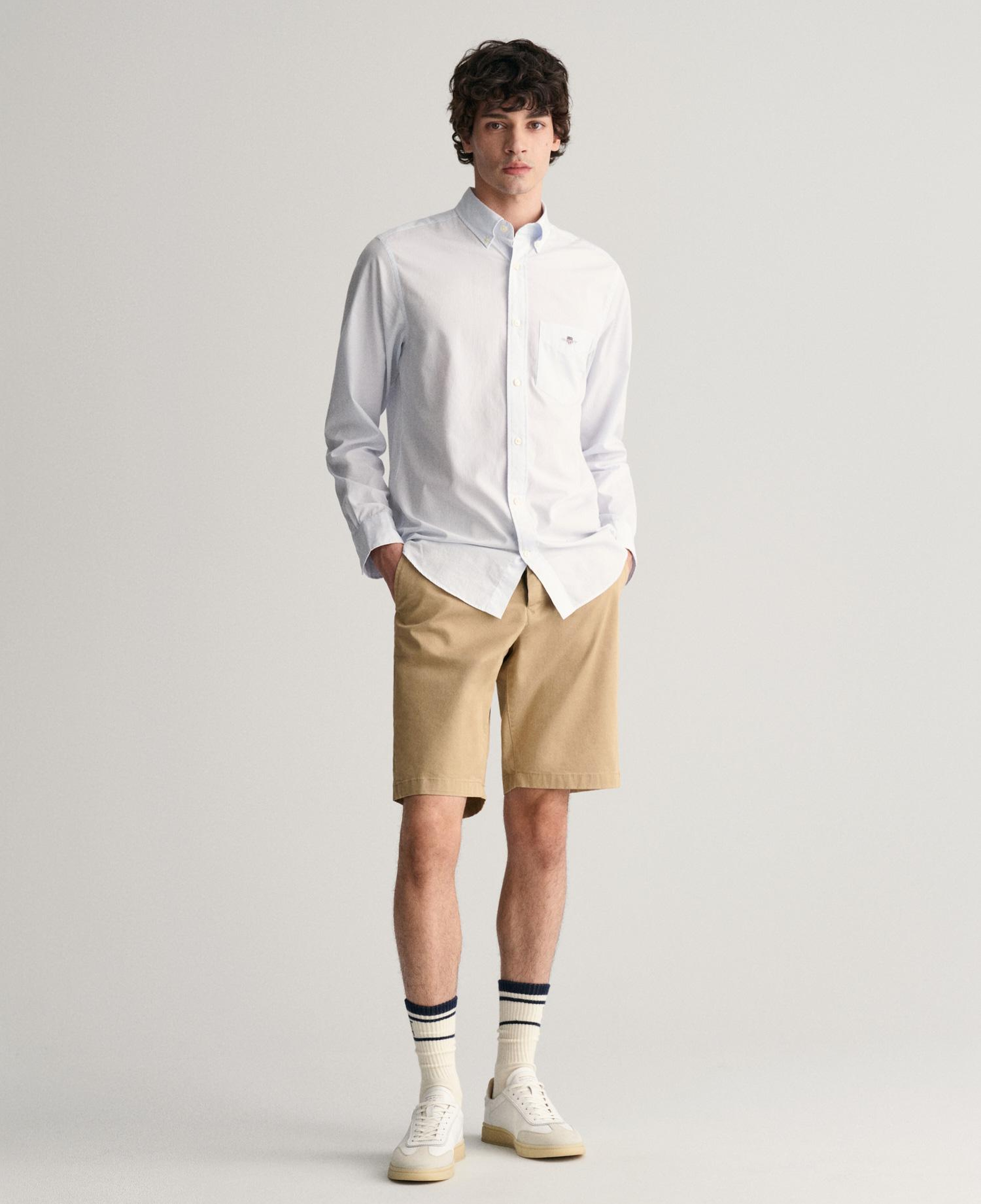 GANT Erkek Bej Relaxed Fit Chino Şort