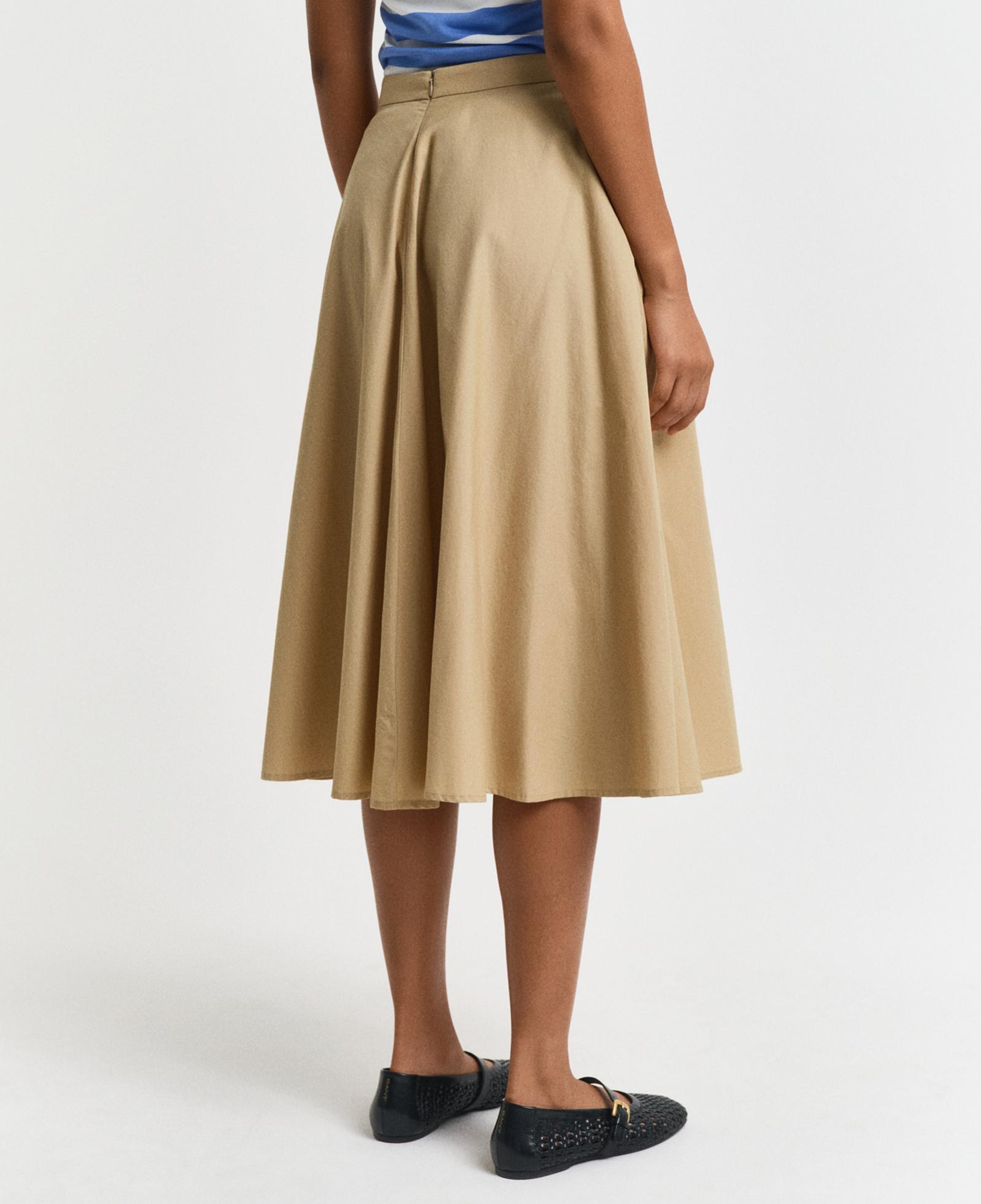 GANT Kadın Bej Loose Fit Etek