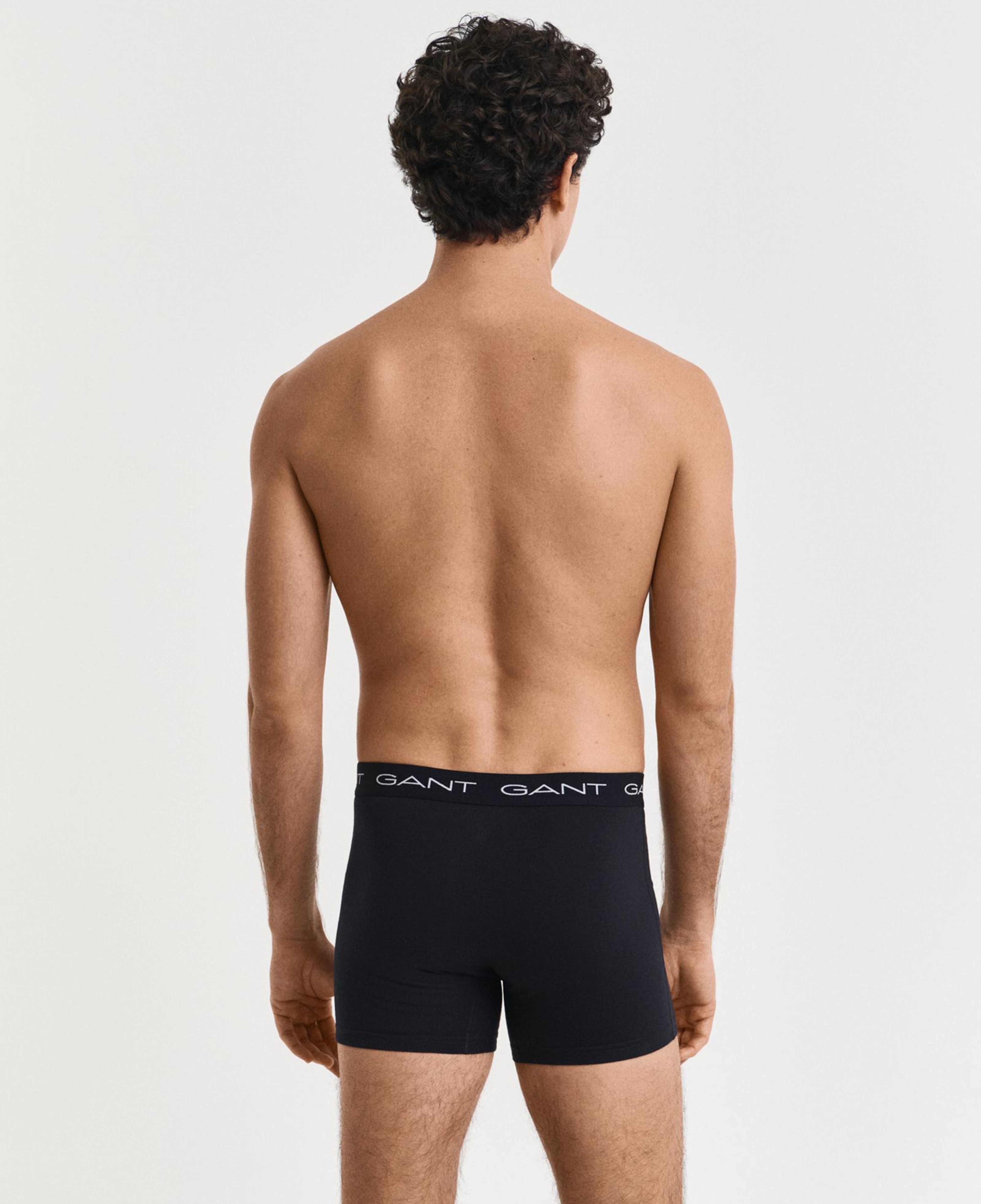 GANT Erkek Siyah Düz Boxer