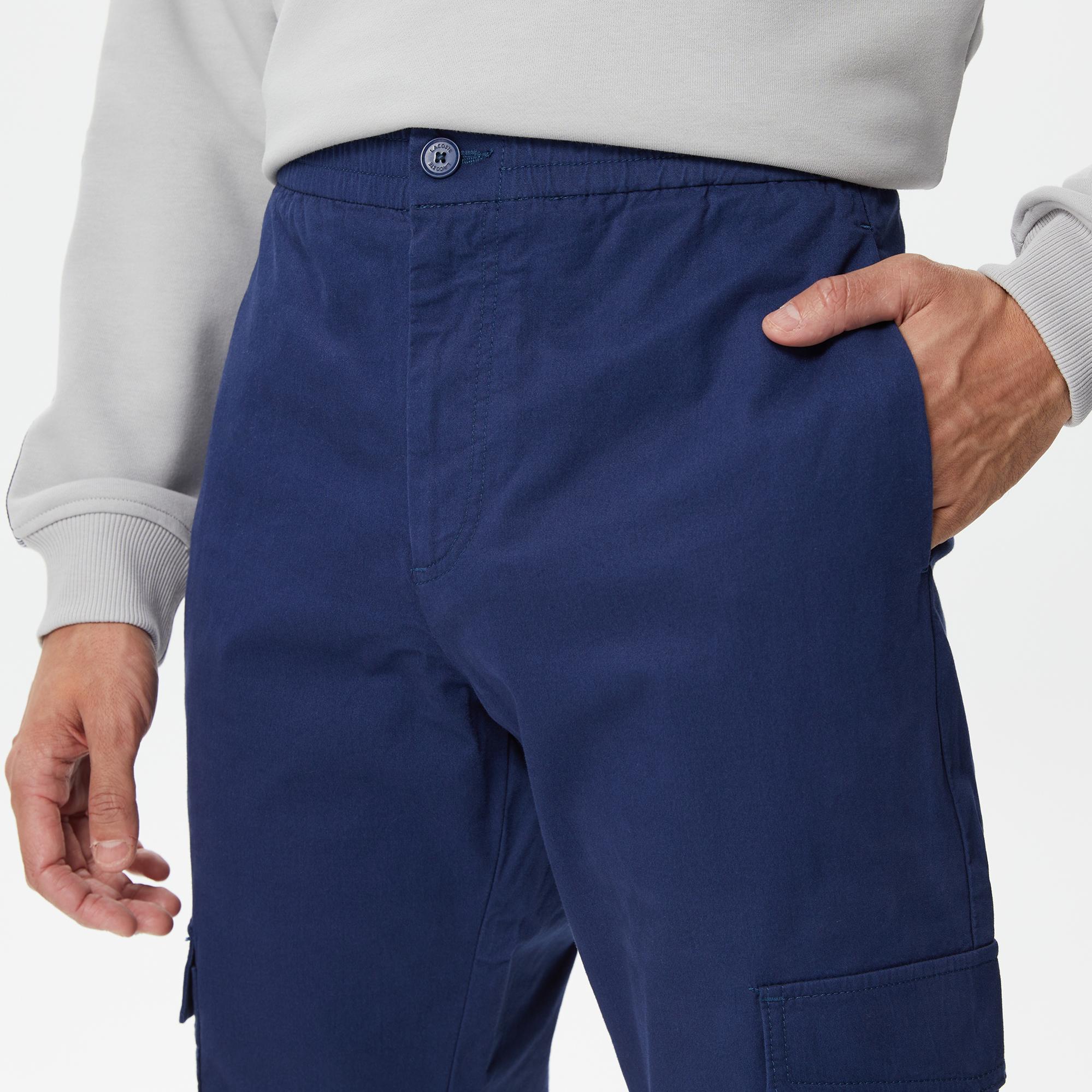 Erkek Jogger Mavi Pantolon