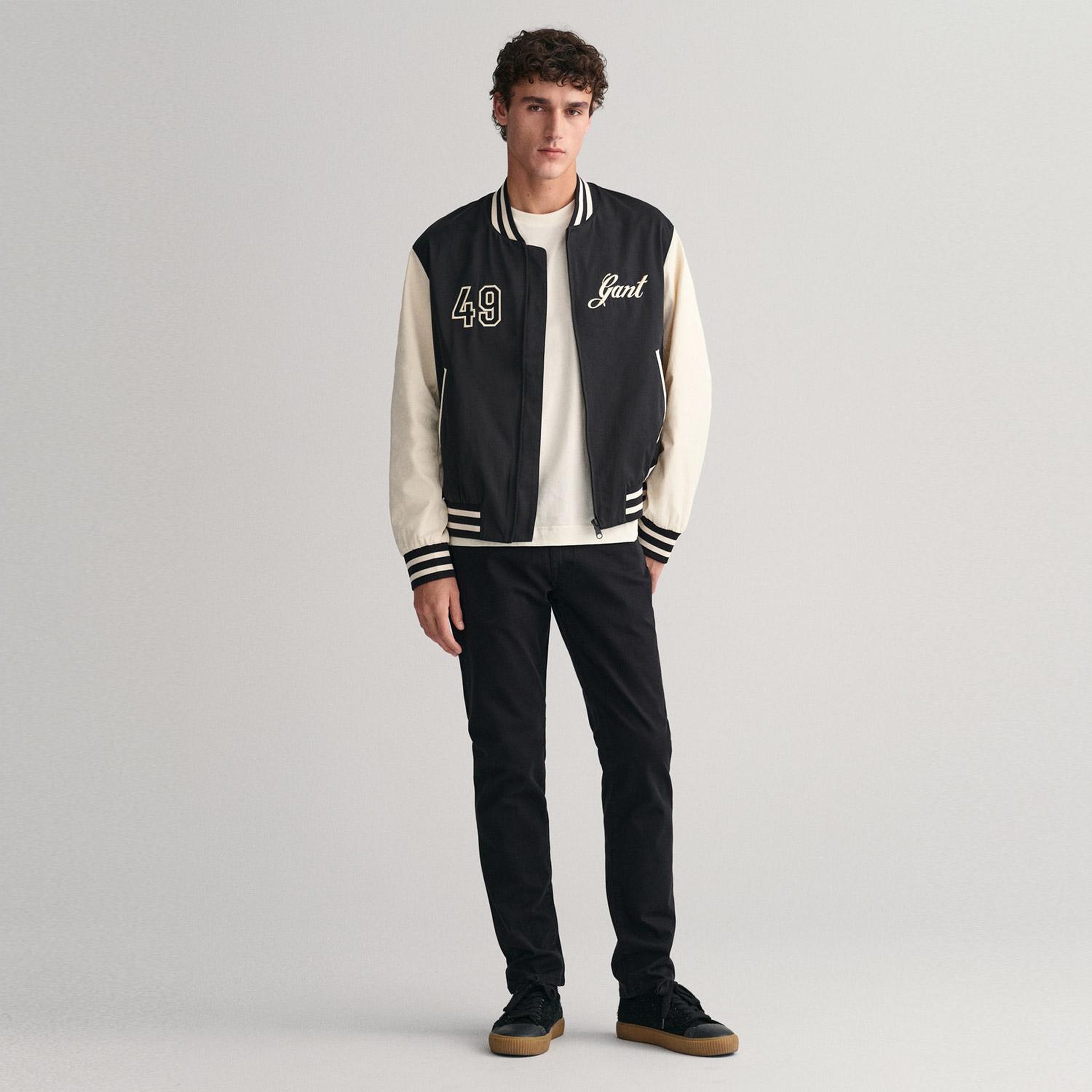 GANT Erkek Siyah Slim Fit Jean