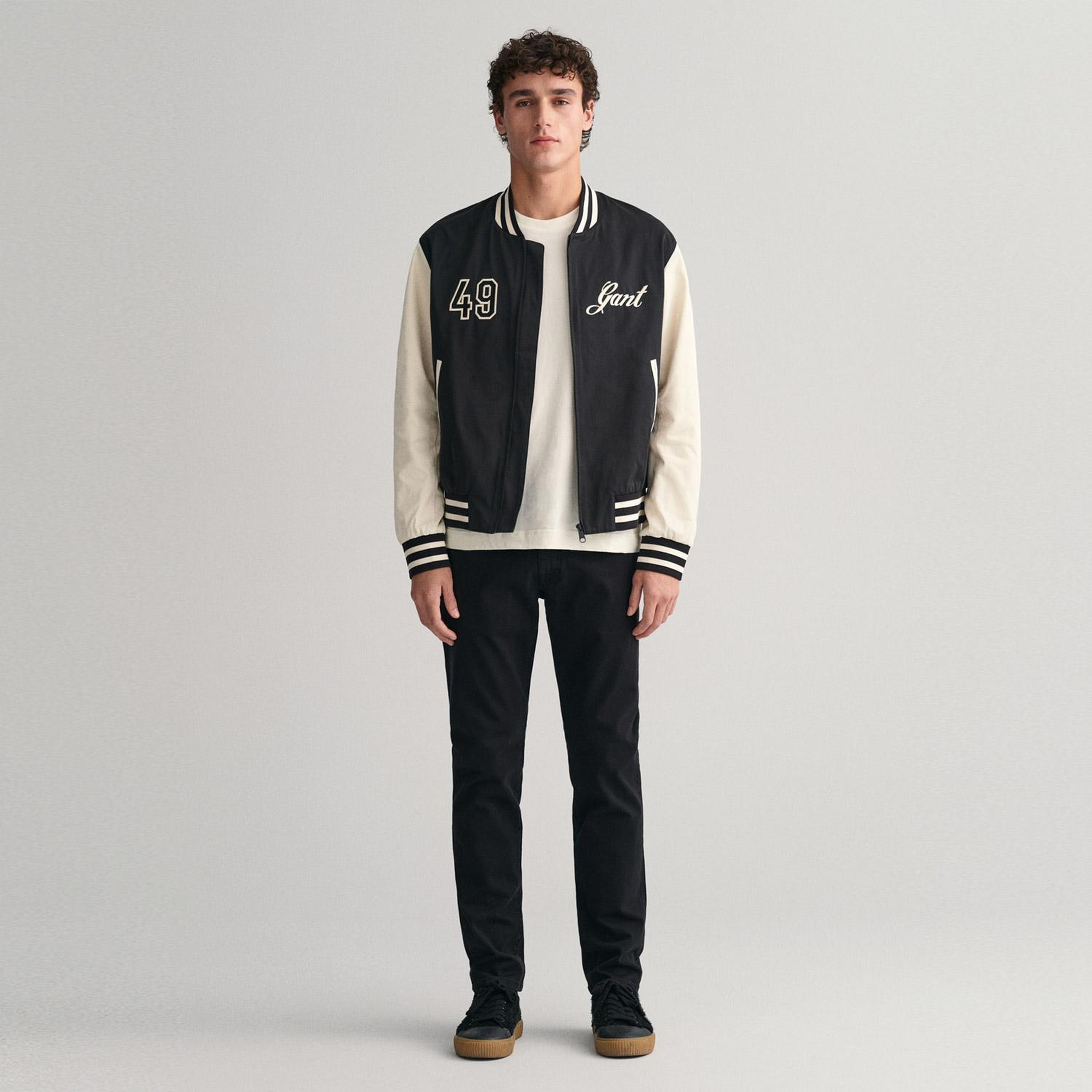 GANT Erkek Siyah Slim Fit Jean