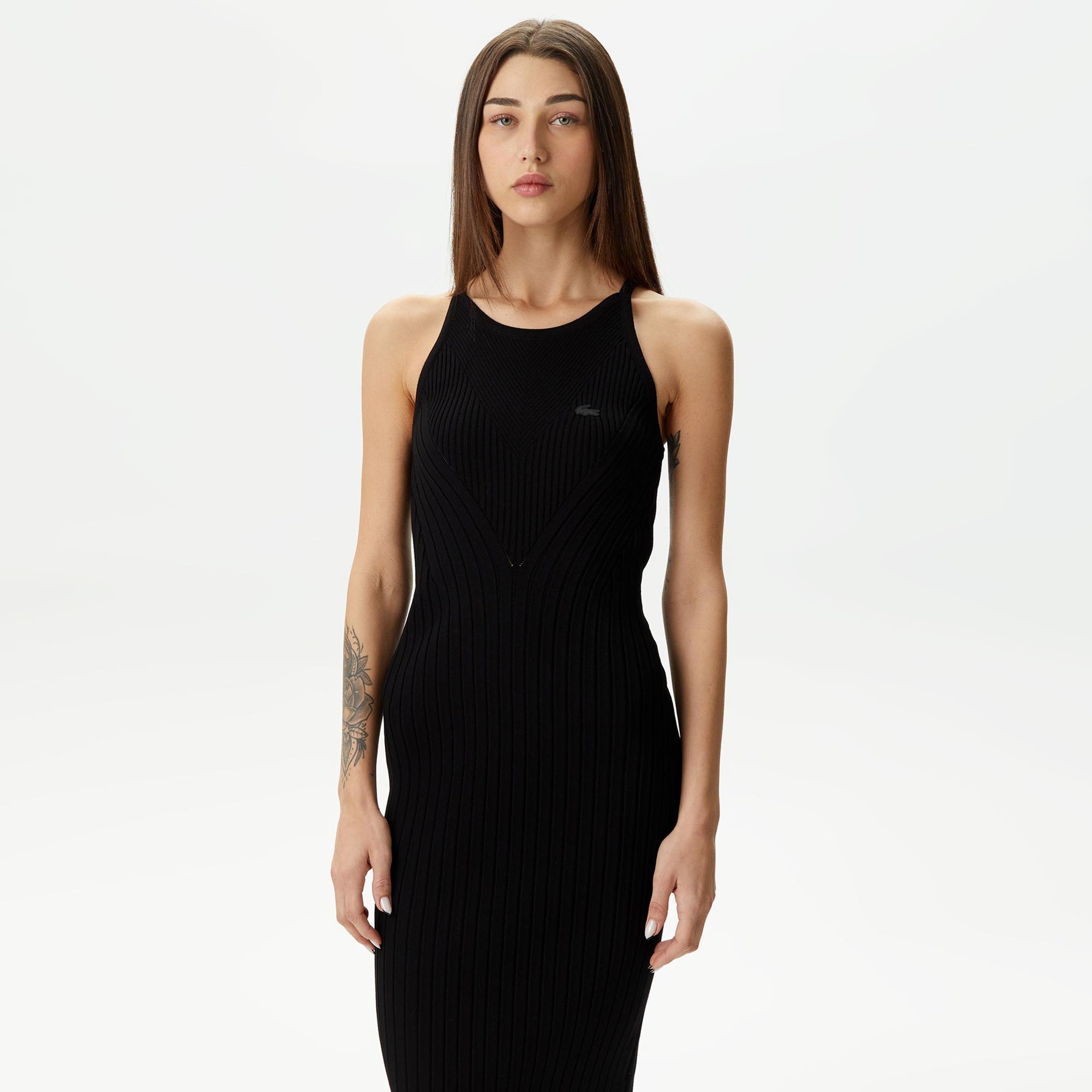 Lacoste Kadın Siyah Elbise