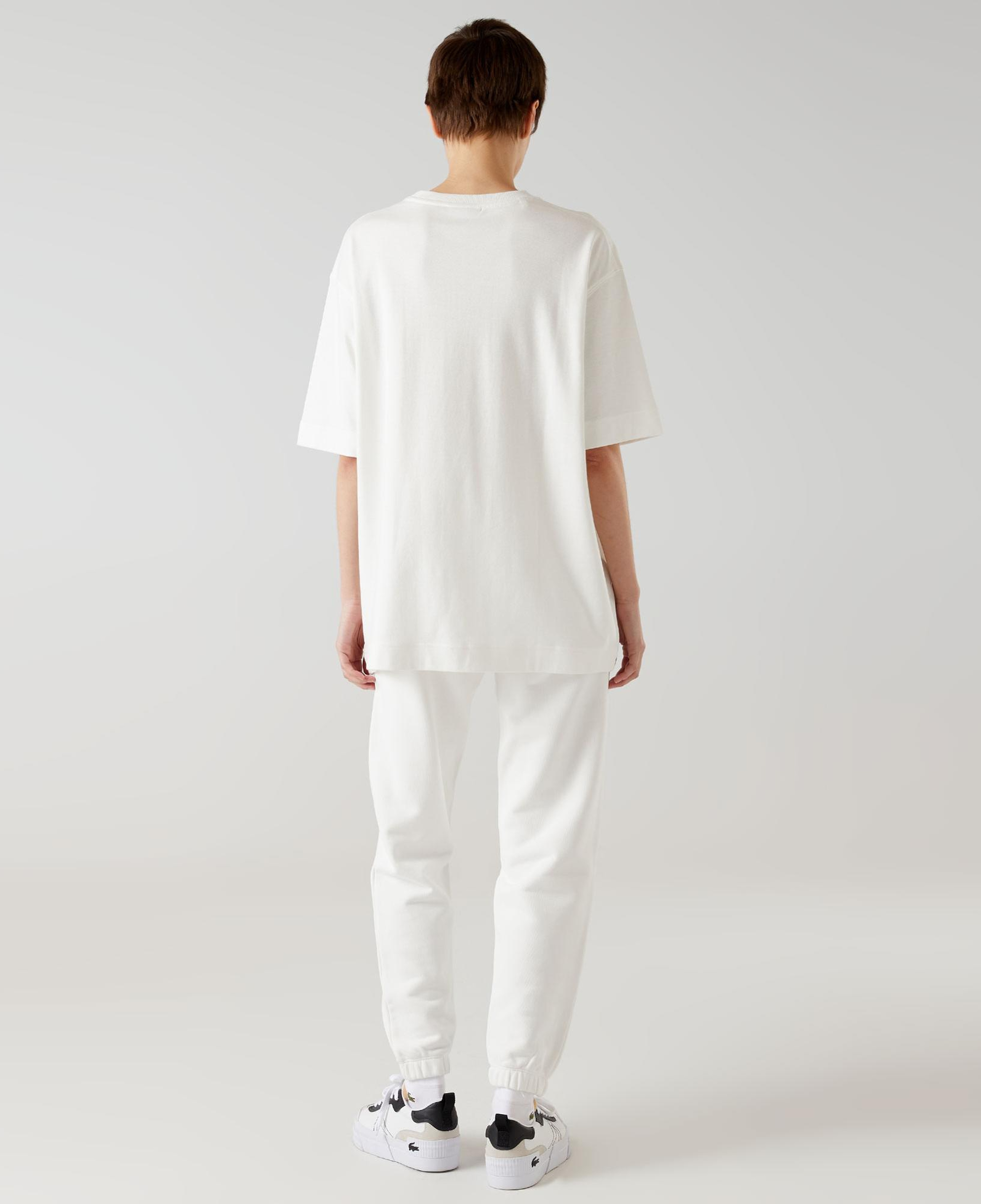 Lacoste Embroidered Kadın Beyaz Eşofman Altı