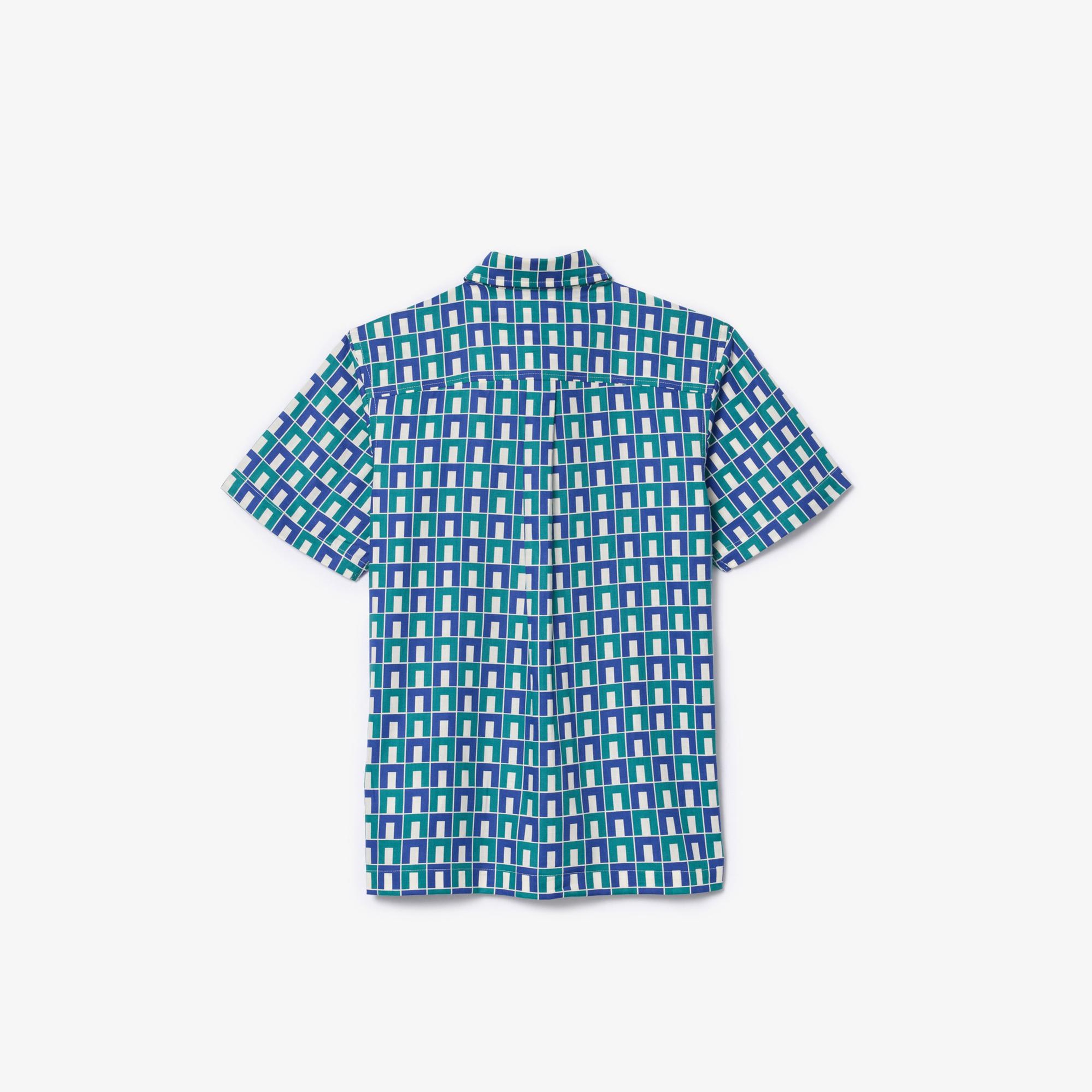 Monogram Erkek Çocuk Renkli Gömlek