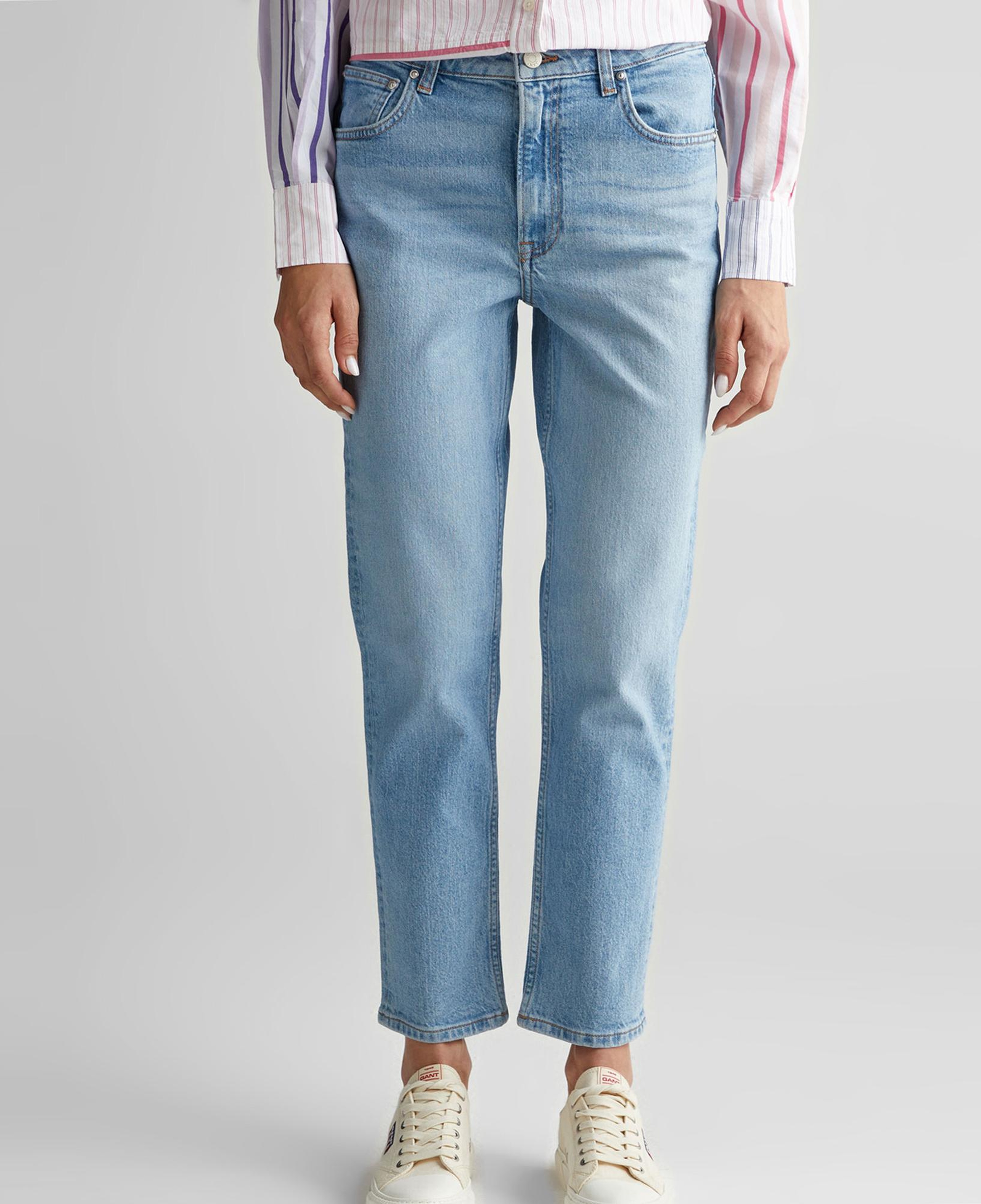 GANT Kadın Mavi Slim Fit Jean Pantolon