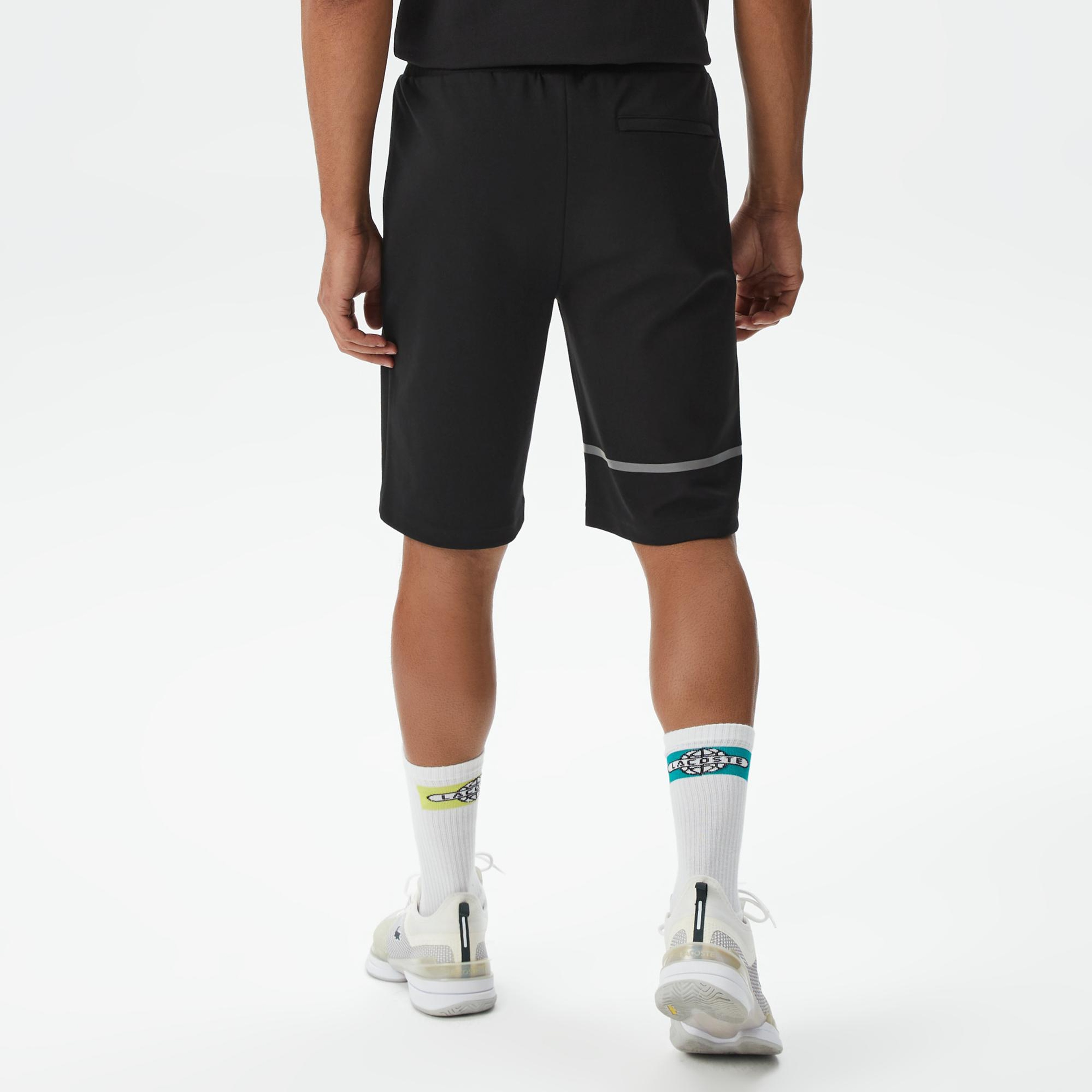 Erkek Regular Fit Siyah Şort