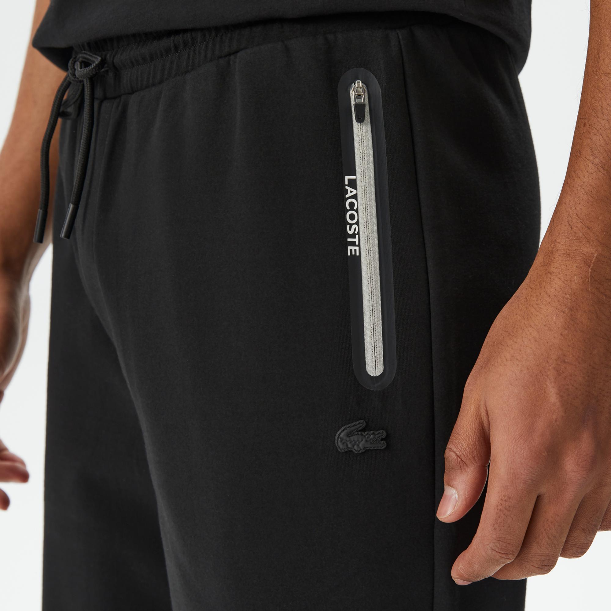 Erkek Regular Fit Siyah Şort