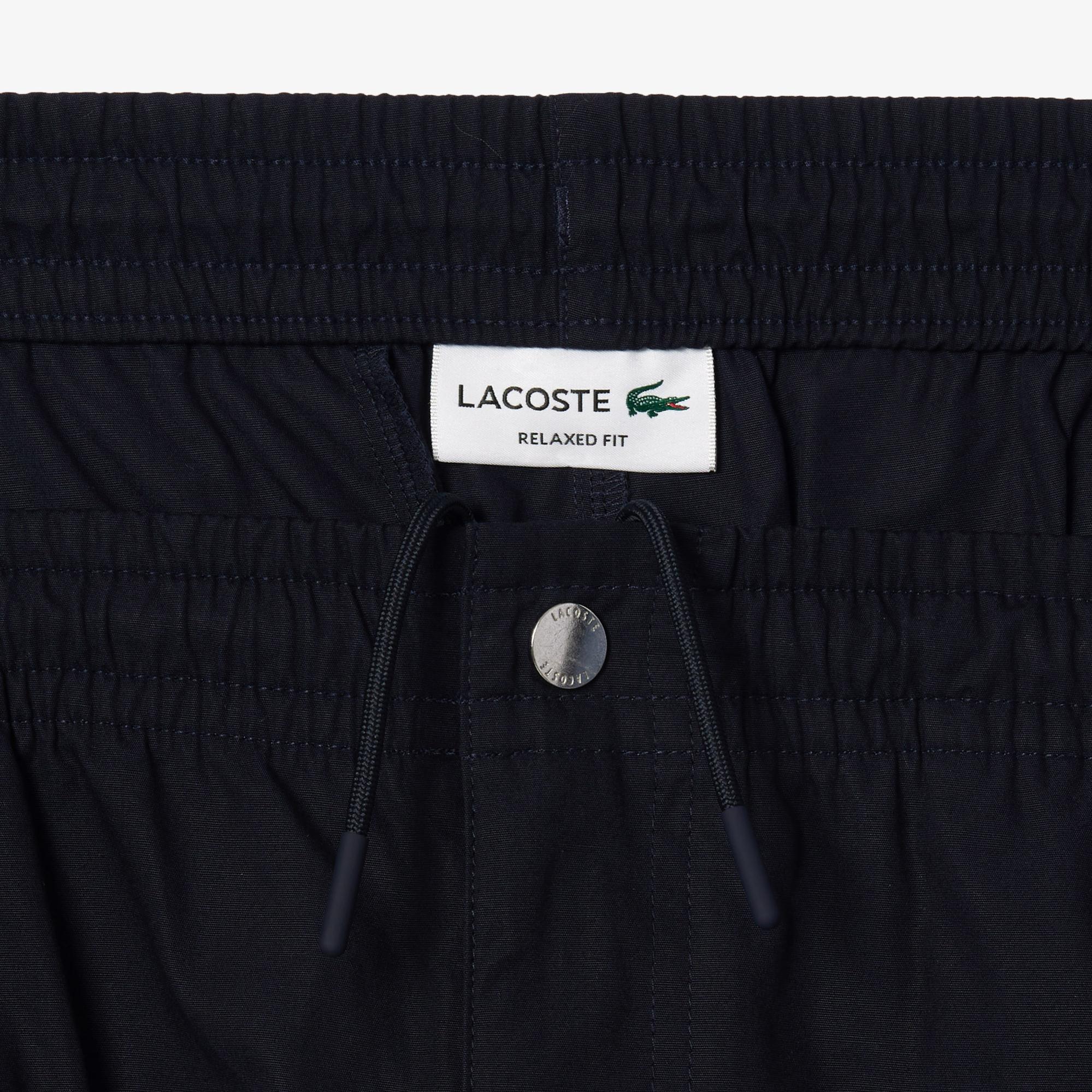 Erkek Relaxed Fit Siyah Şort