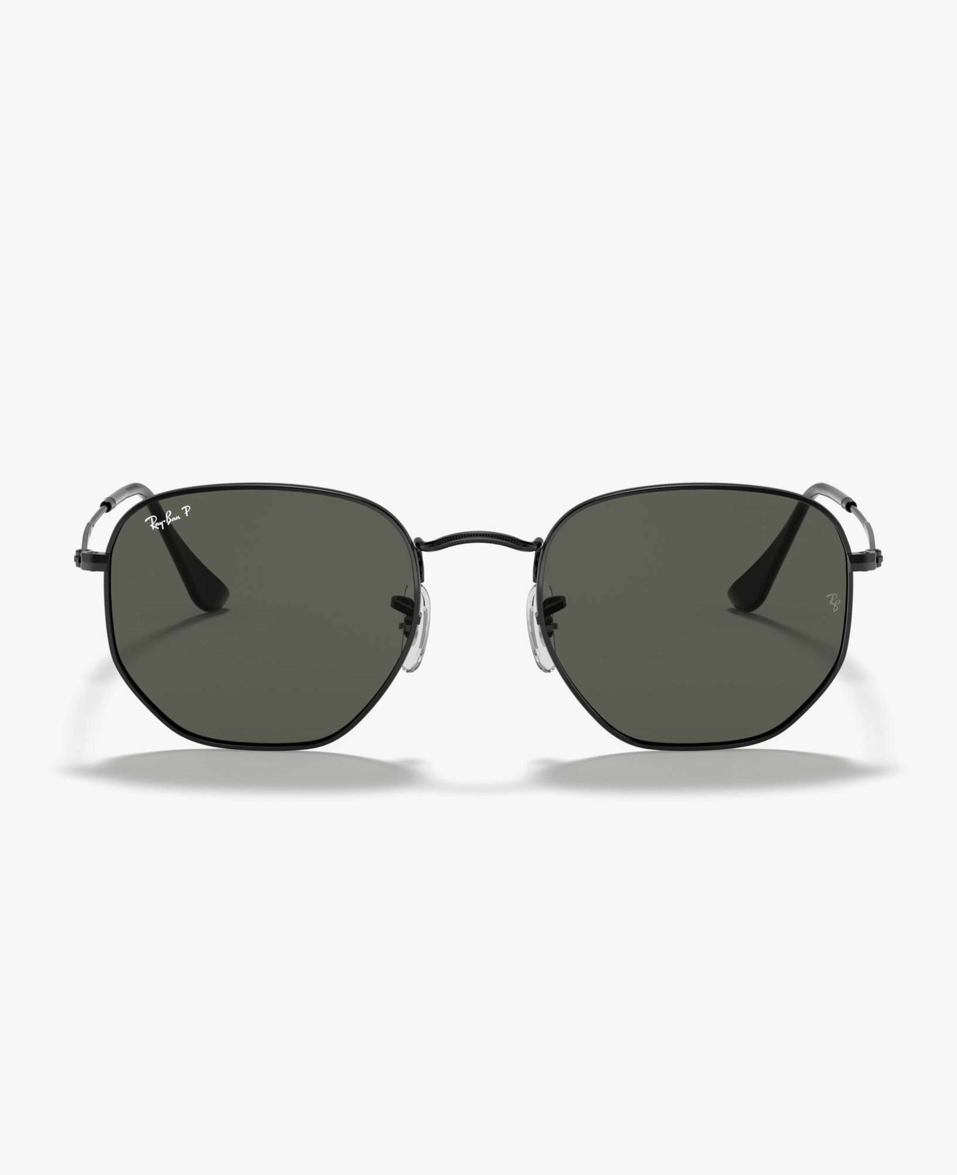 RAY-BAN 0RB3548N Hexagonal Unisex Siyah Güneş Gözlüğü