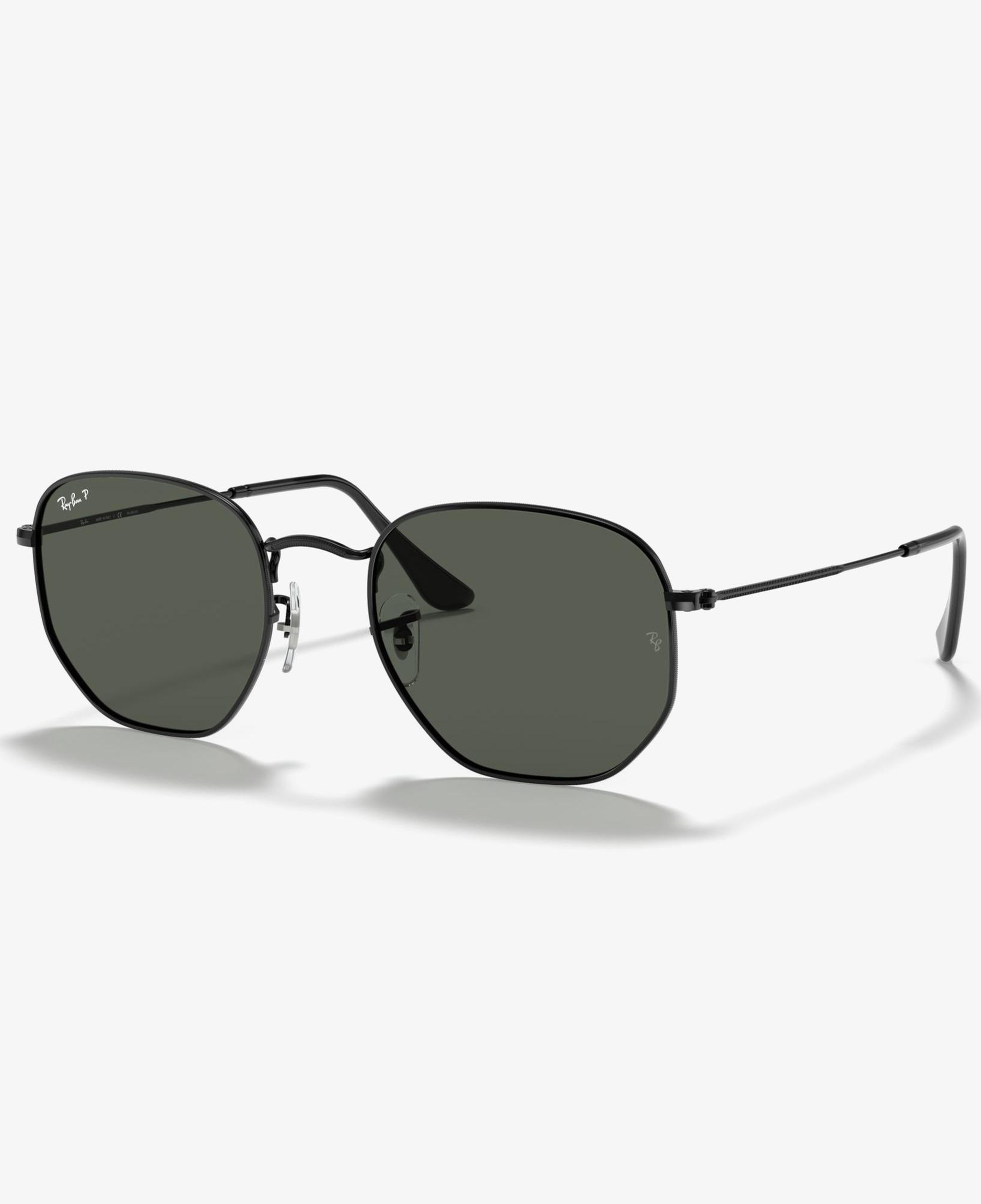 RAY-BAN 0RB3548N Hexagonal Unisex Siyah Güneş Gözlüğü
