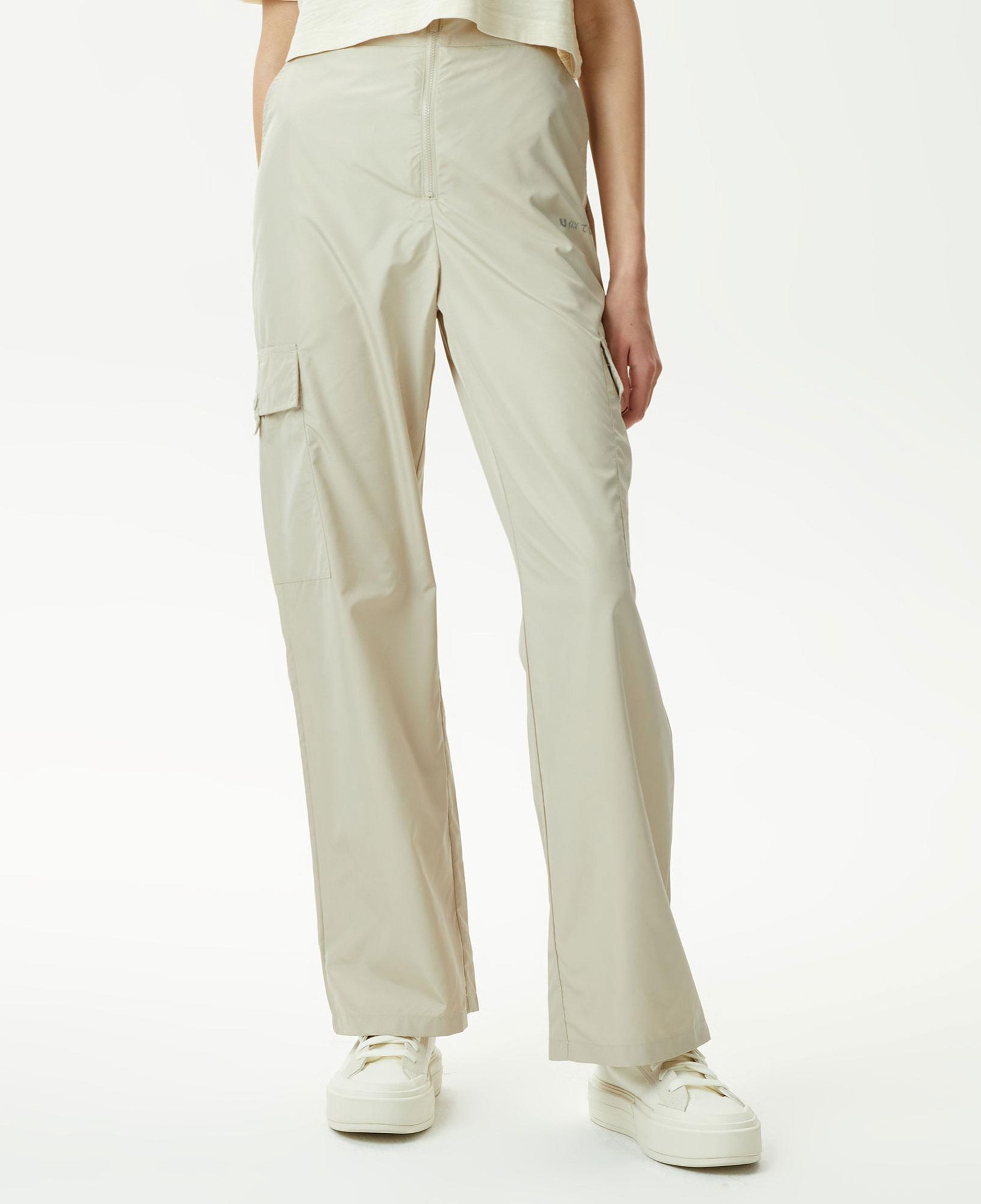 UNITED4 Kadın Krem Pantolon