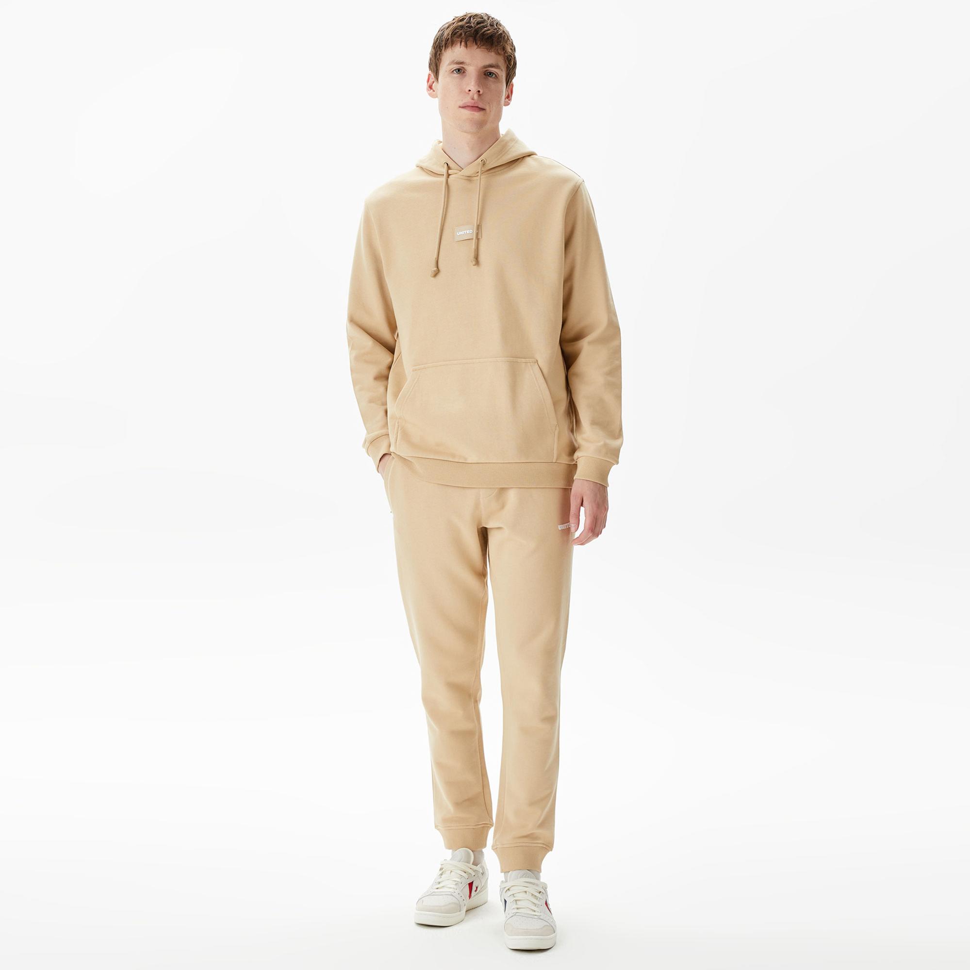 UNITED4 Erkek Krem Eşofman Altı