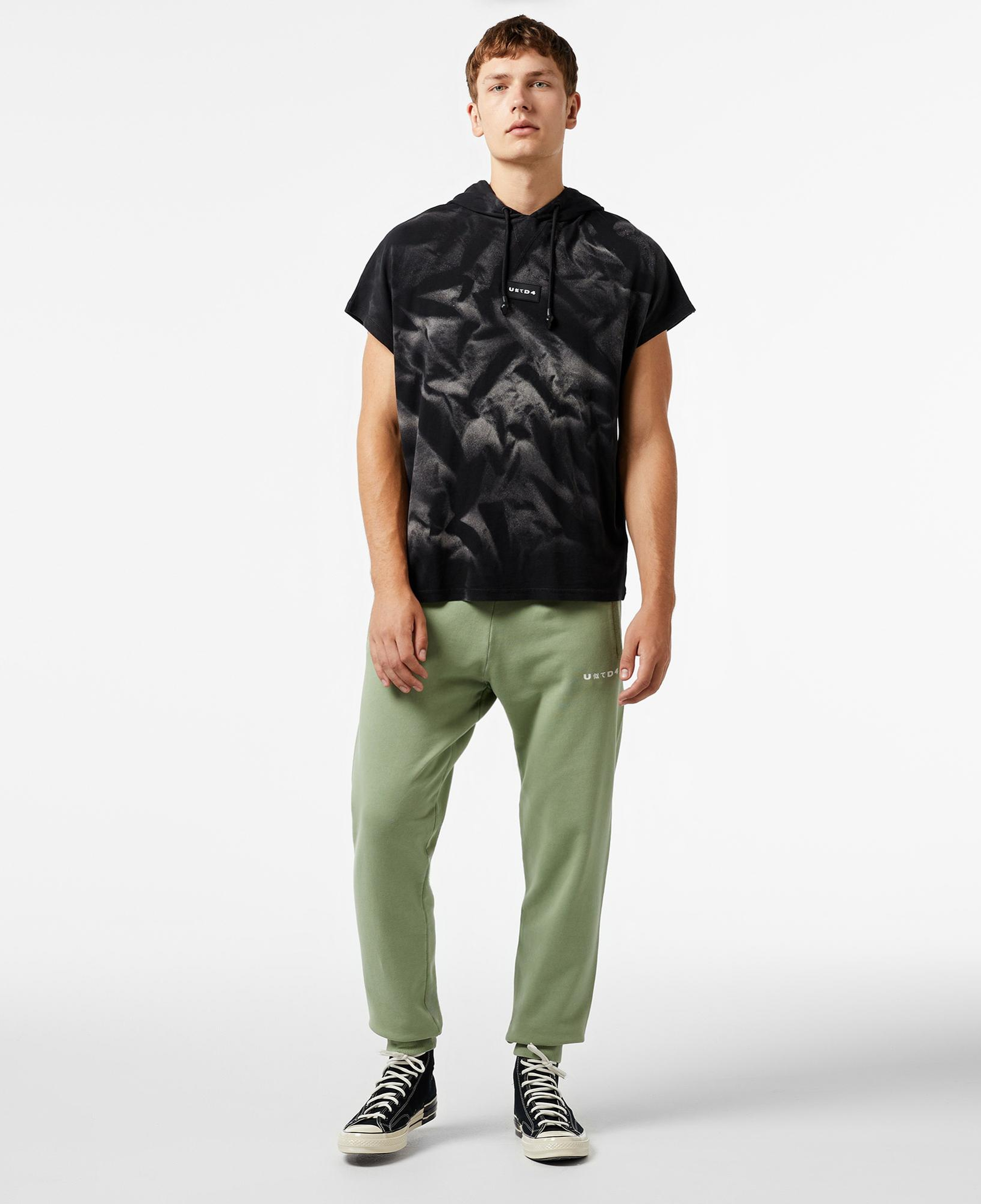 UNITED4 Erkek Siyah T-Shirt