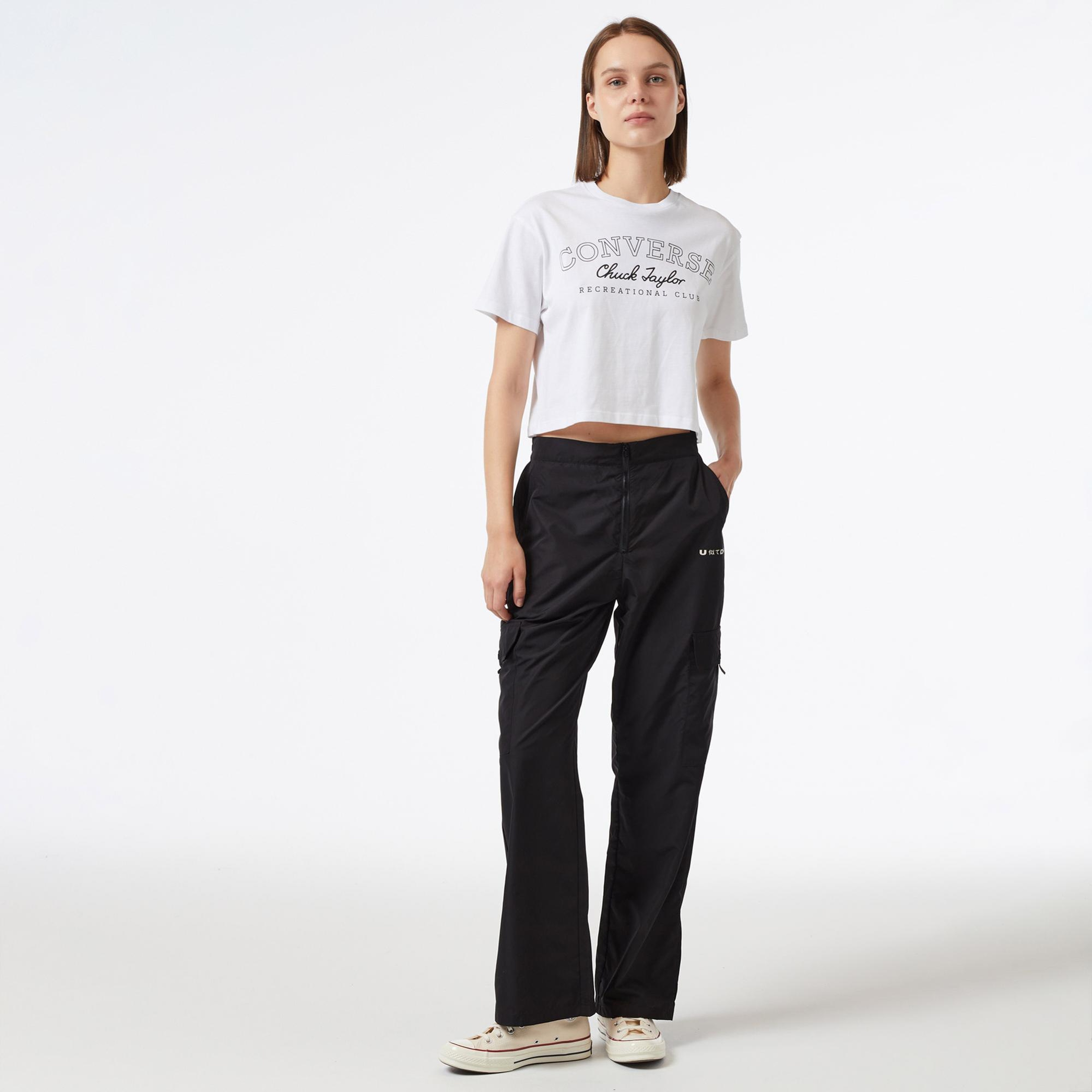 UNITED4 Kadın Siyah Pantolon