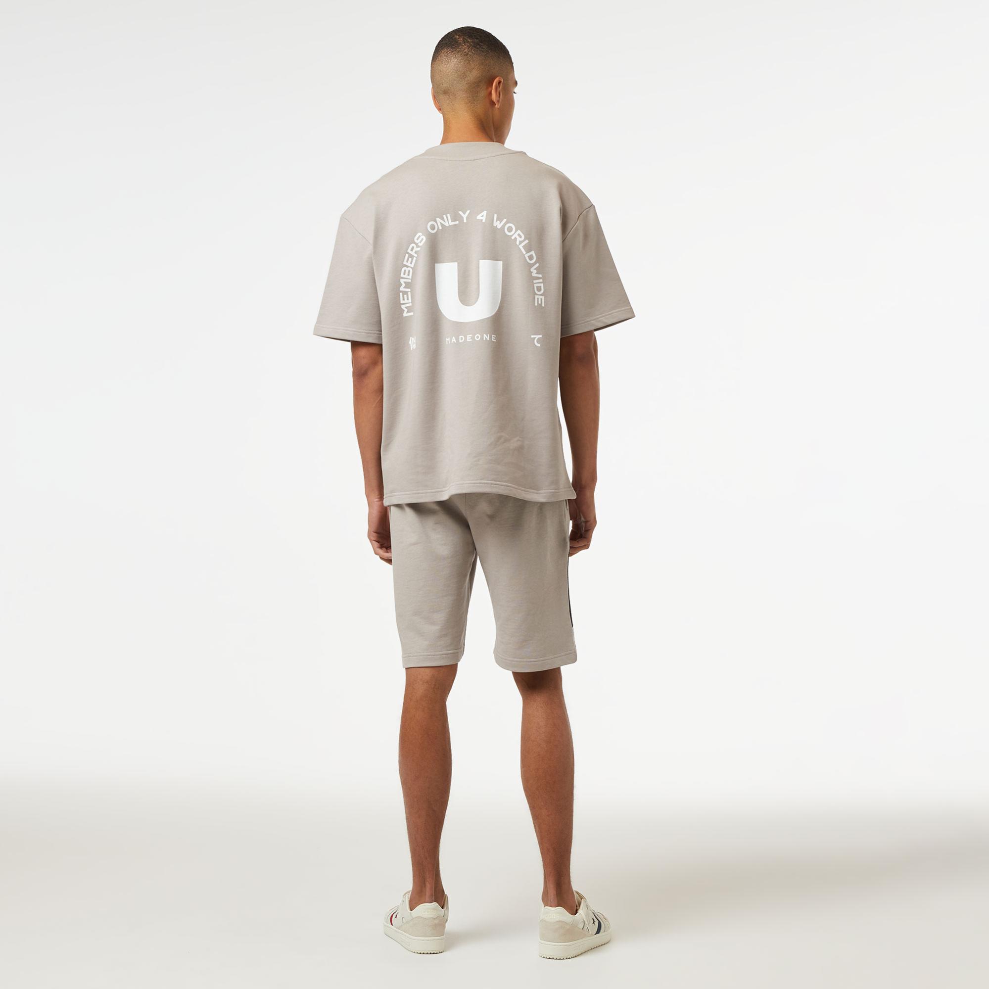UNITED4 Erkek Gri Şort