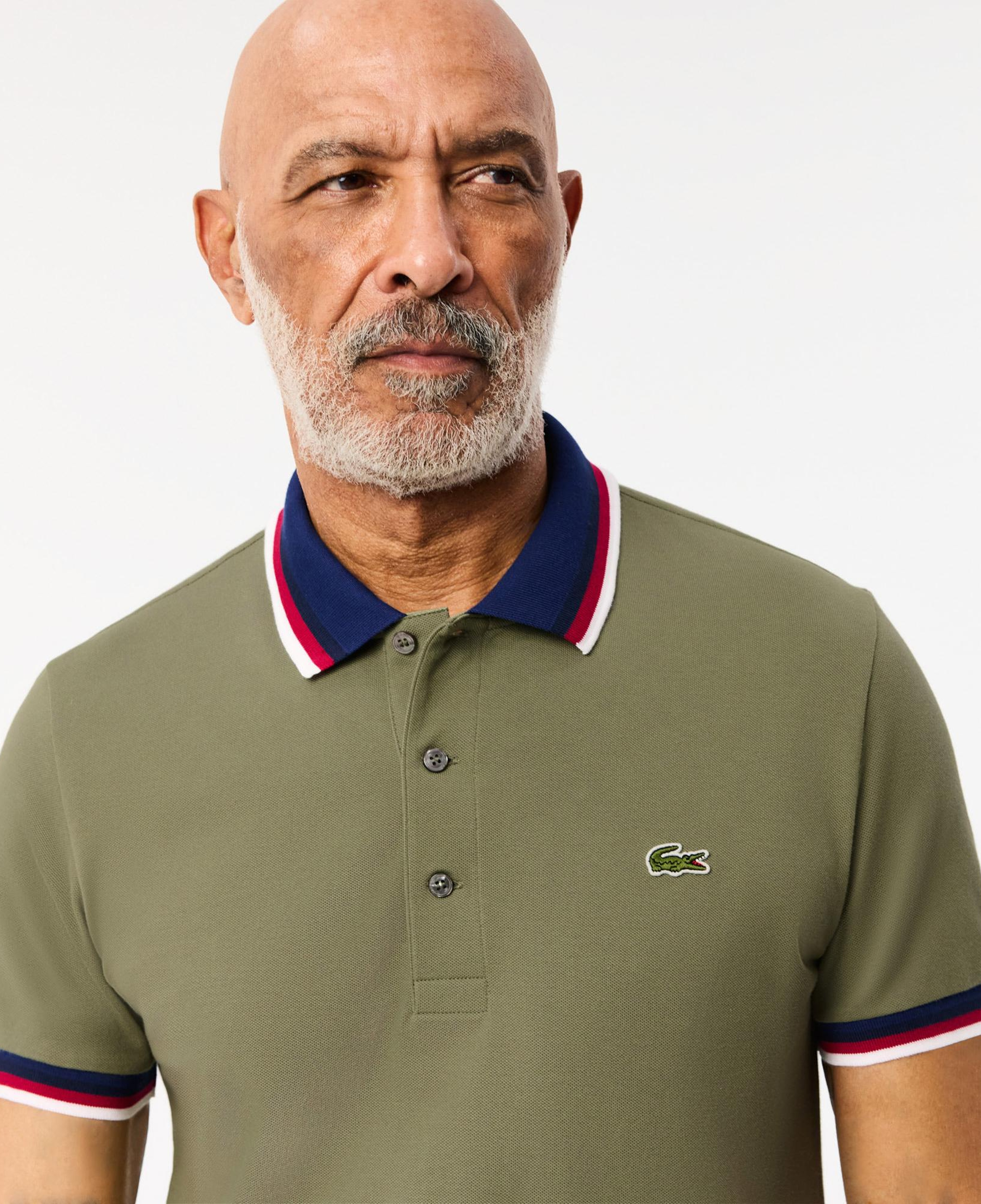 Erkek Regular Fit Haki Polo