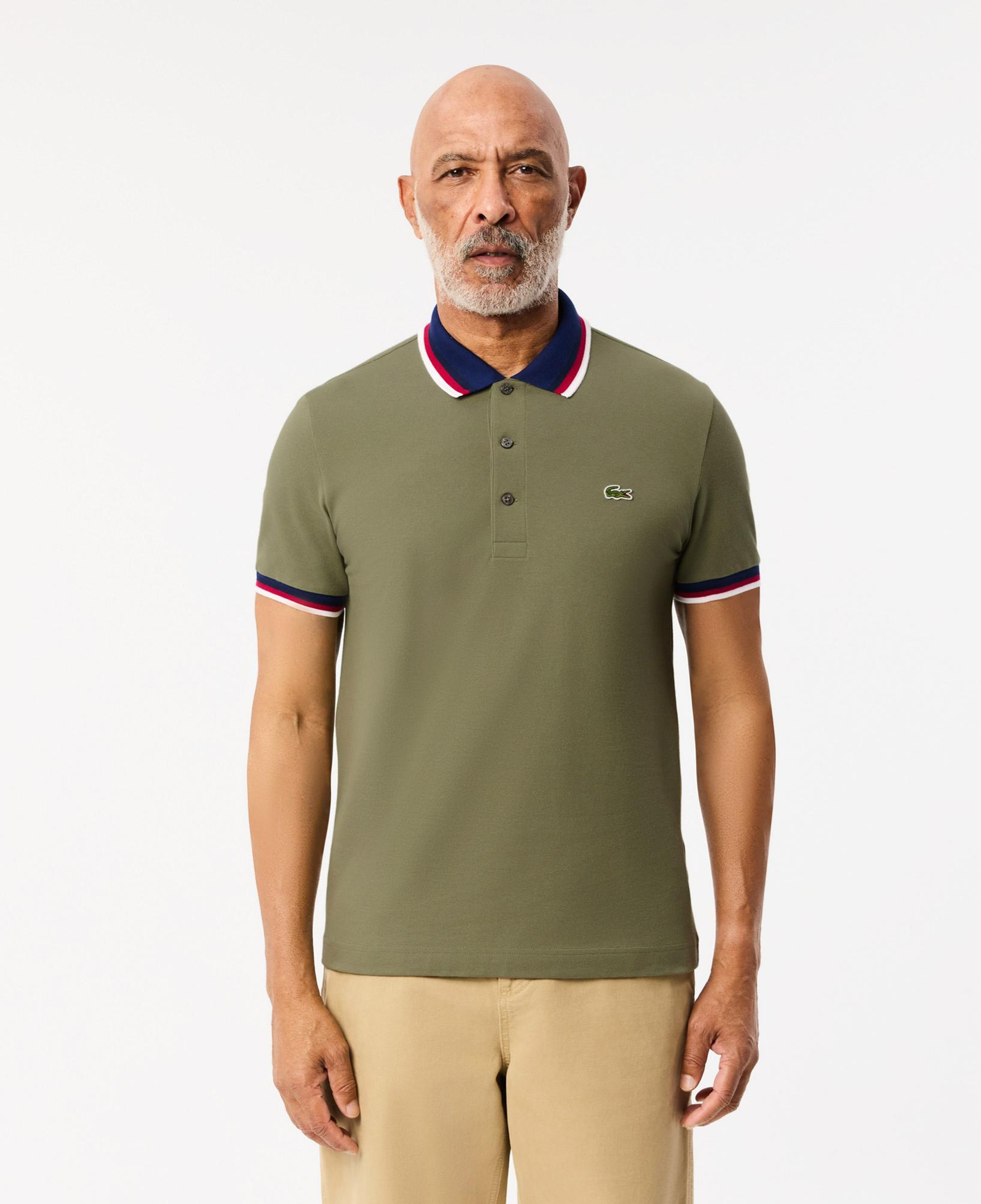 Erkek Regular Fit Haki Polo
