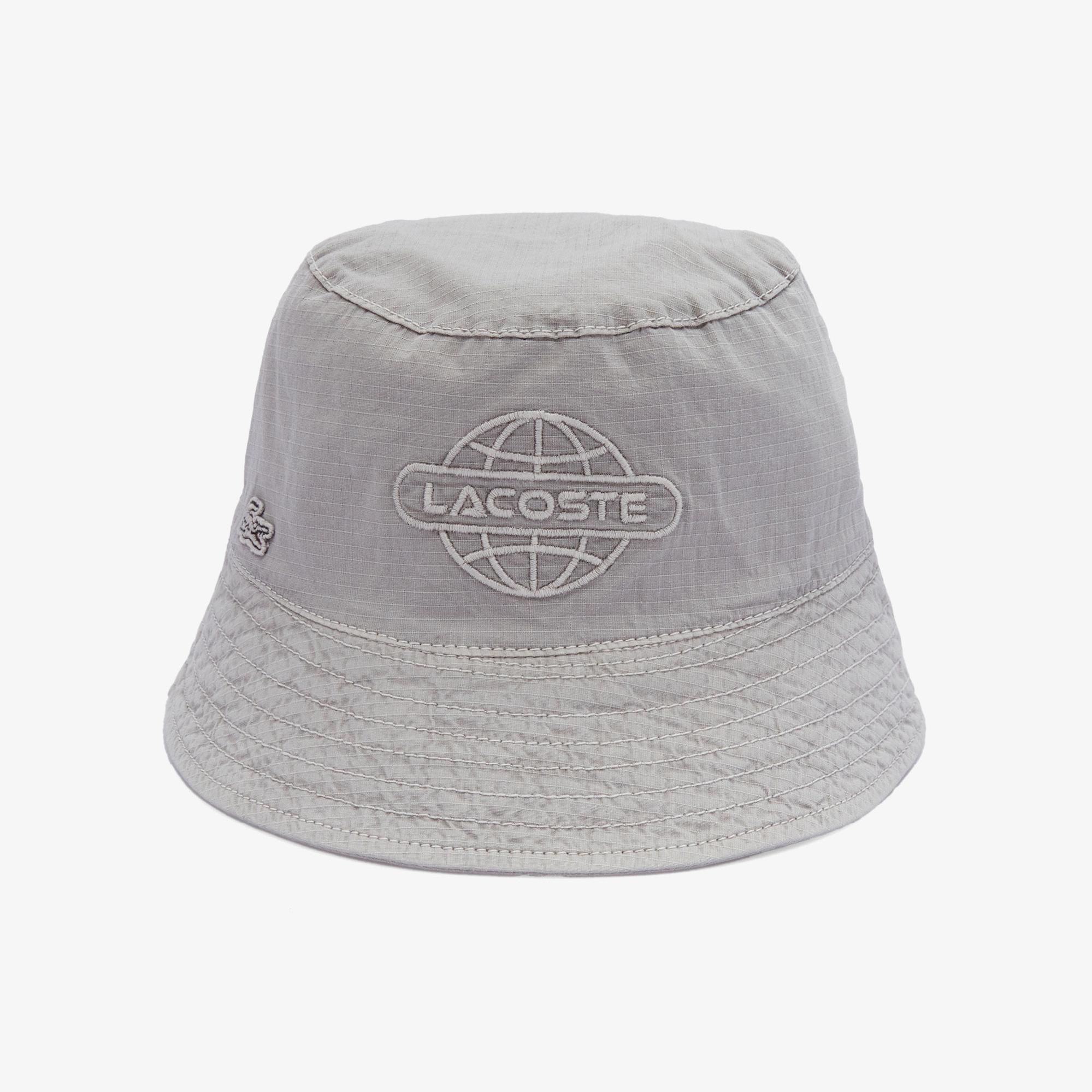 Lacoste x House of SuperStep Unisex Gri Şapka