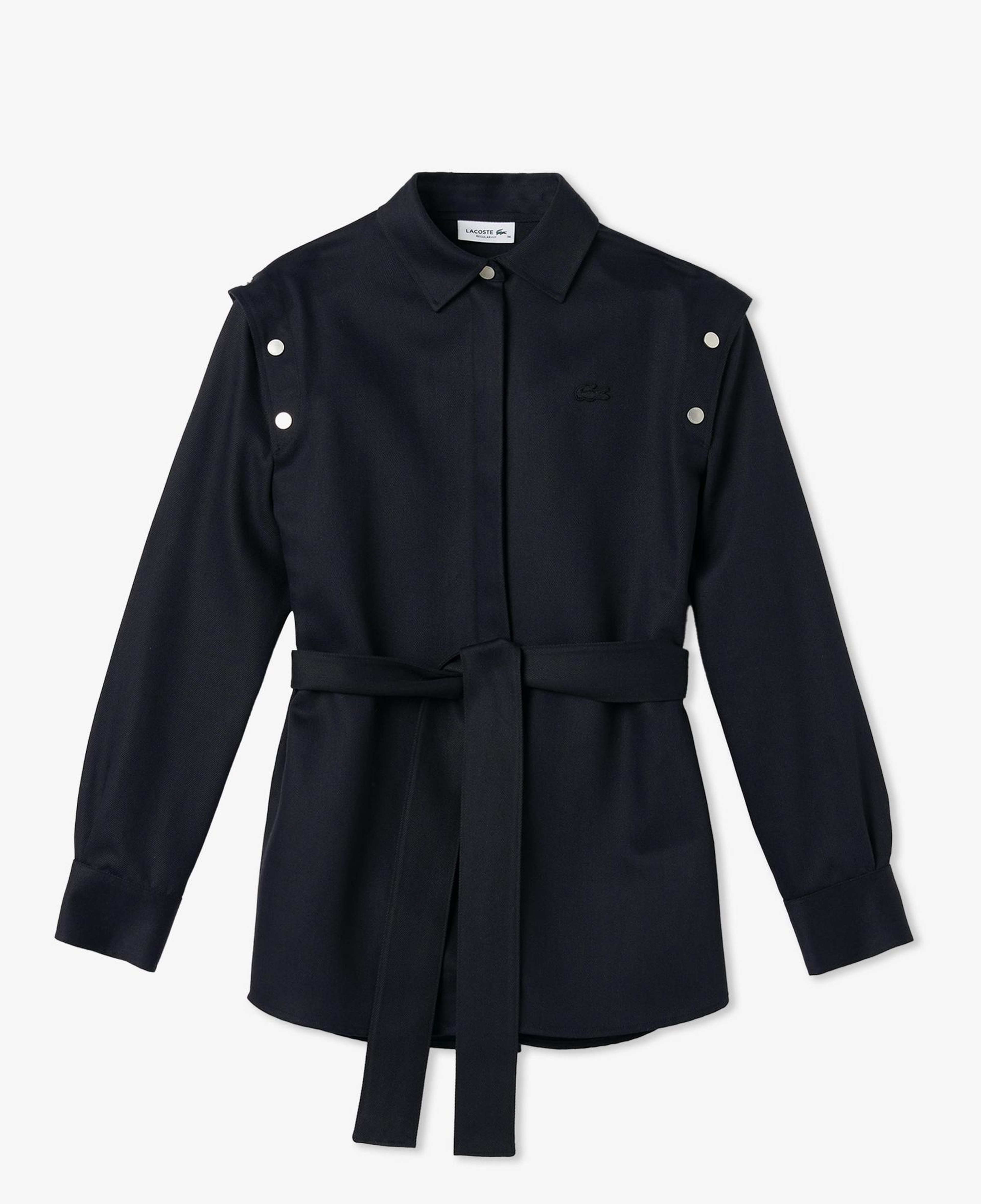 Kadın Regular Fit Siyah Gömlek