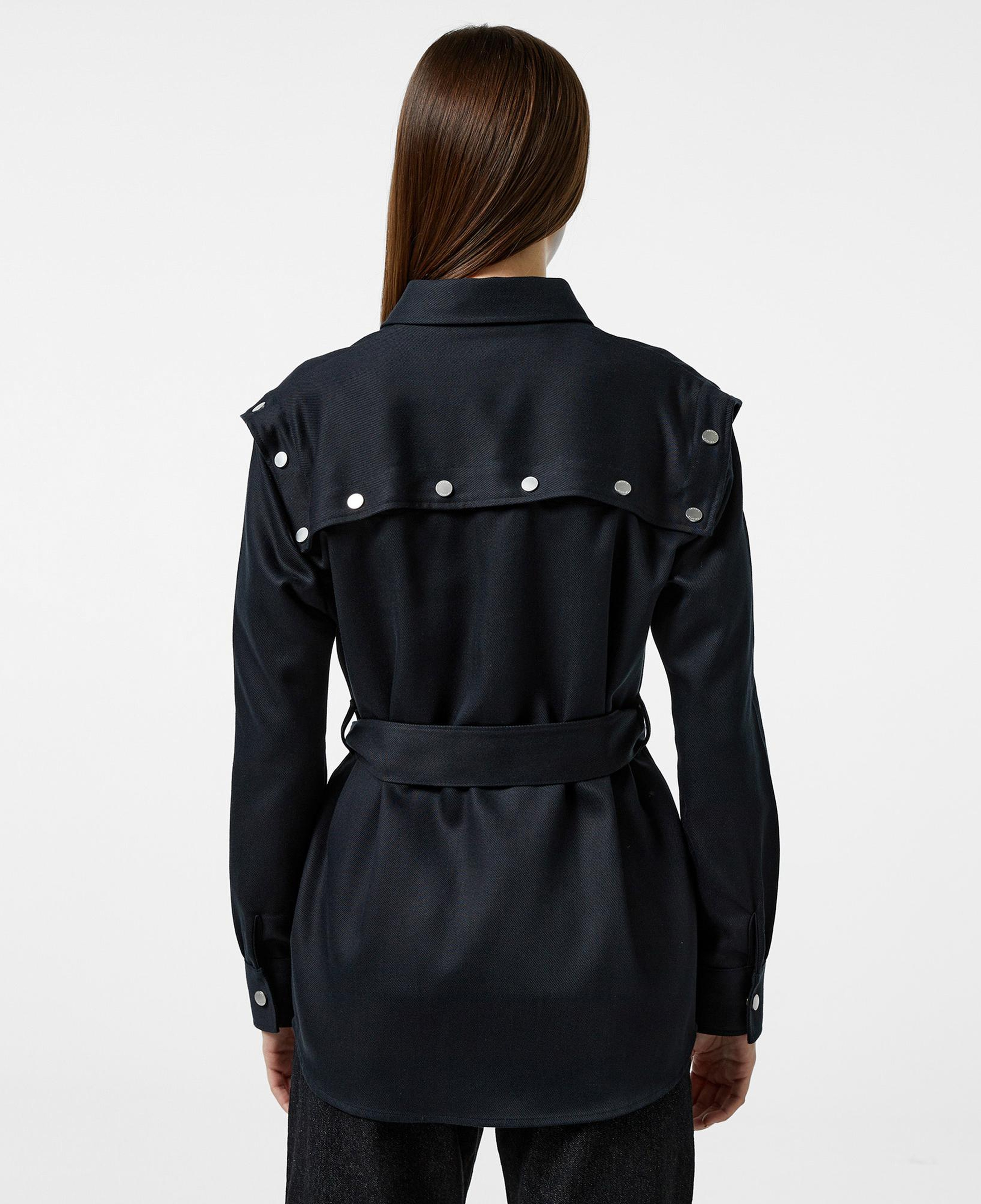 Kadın Regular Fit Siyah Gömlek