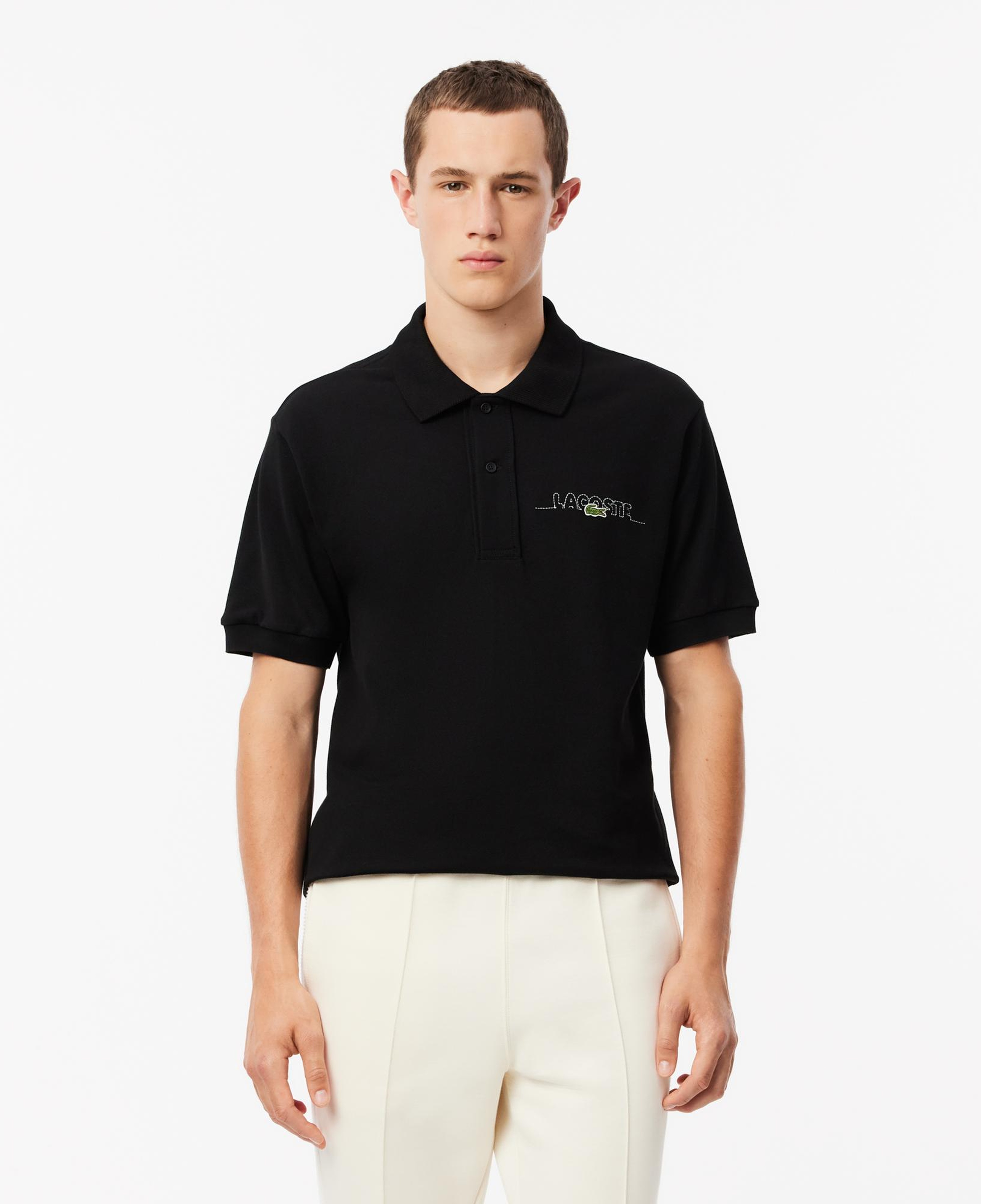 Erkek Classic Fit Siyah Polo