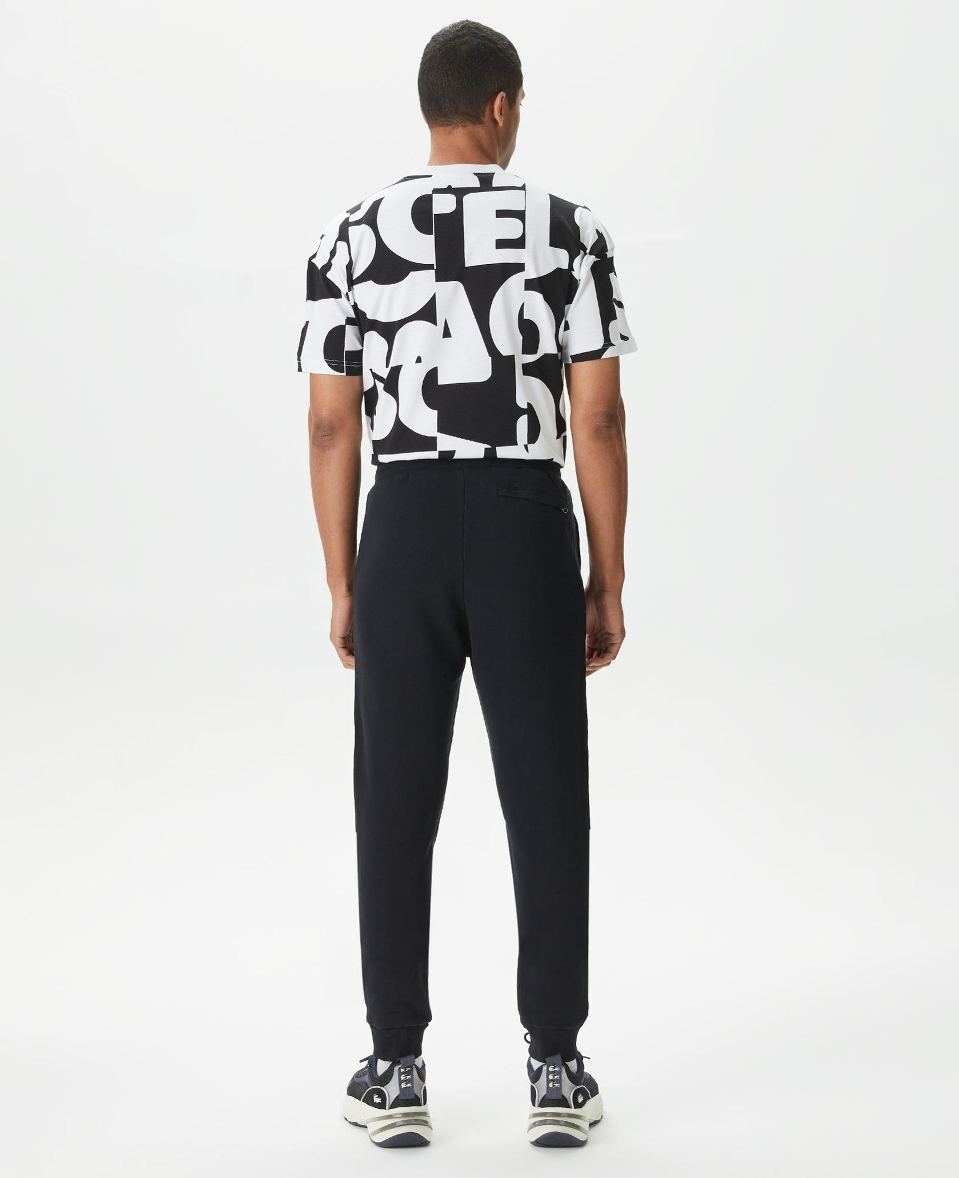 Lacoste Erkek Relaxed Fit Siyah Eşofman Altı