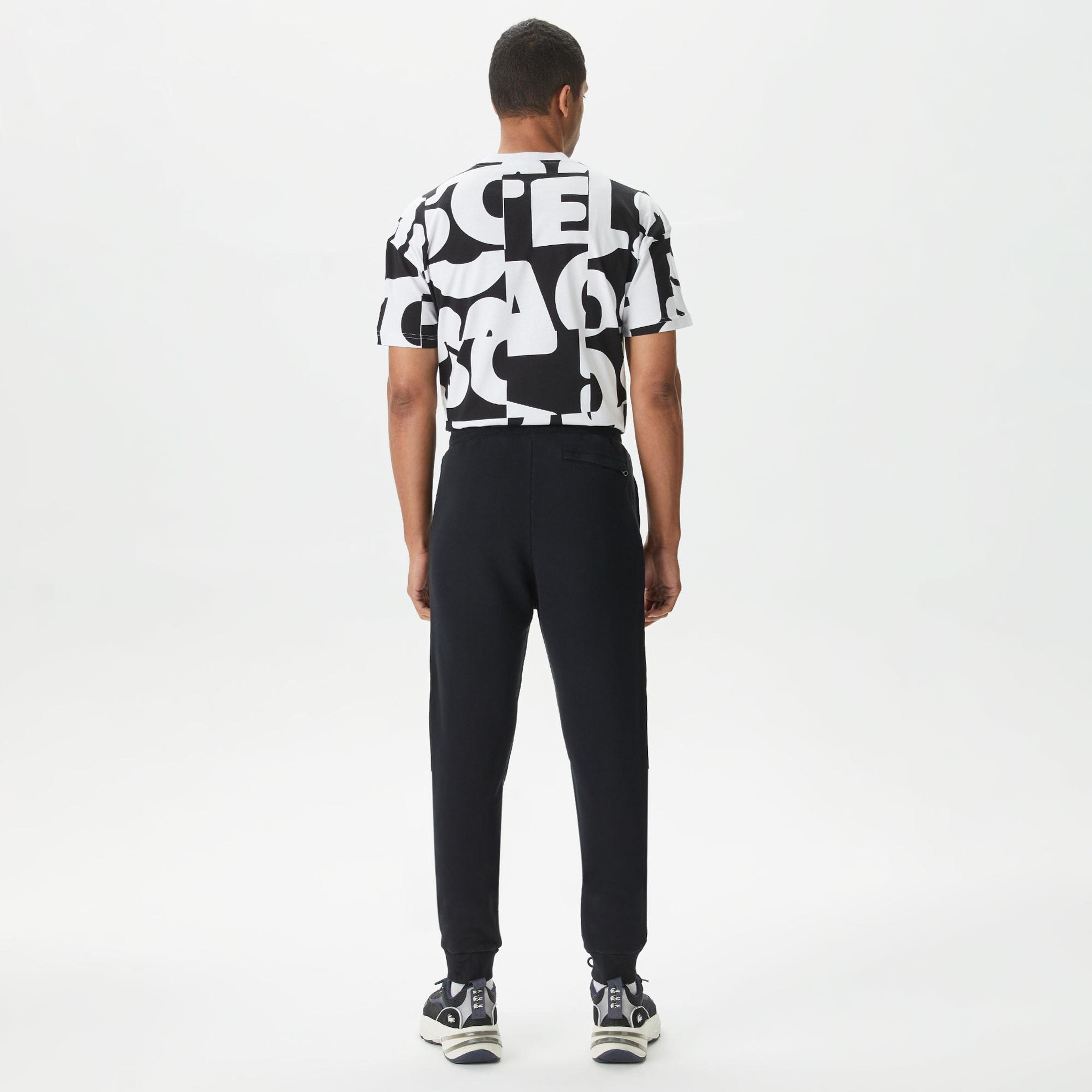 Lacoste Erkek Relaxed Fit Siyah Eşofman Altı