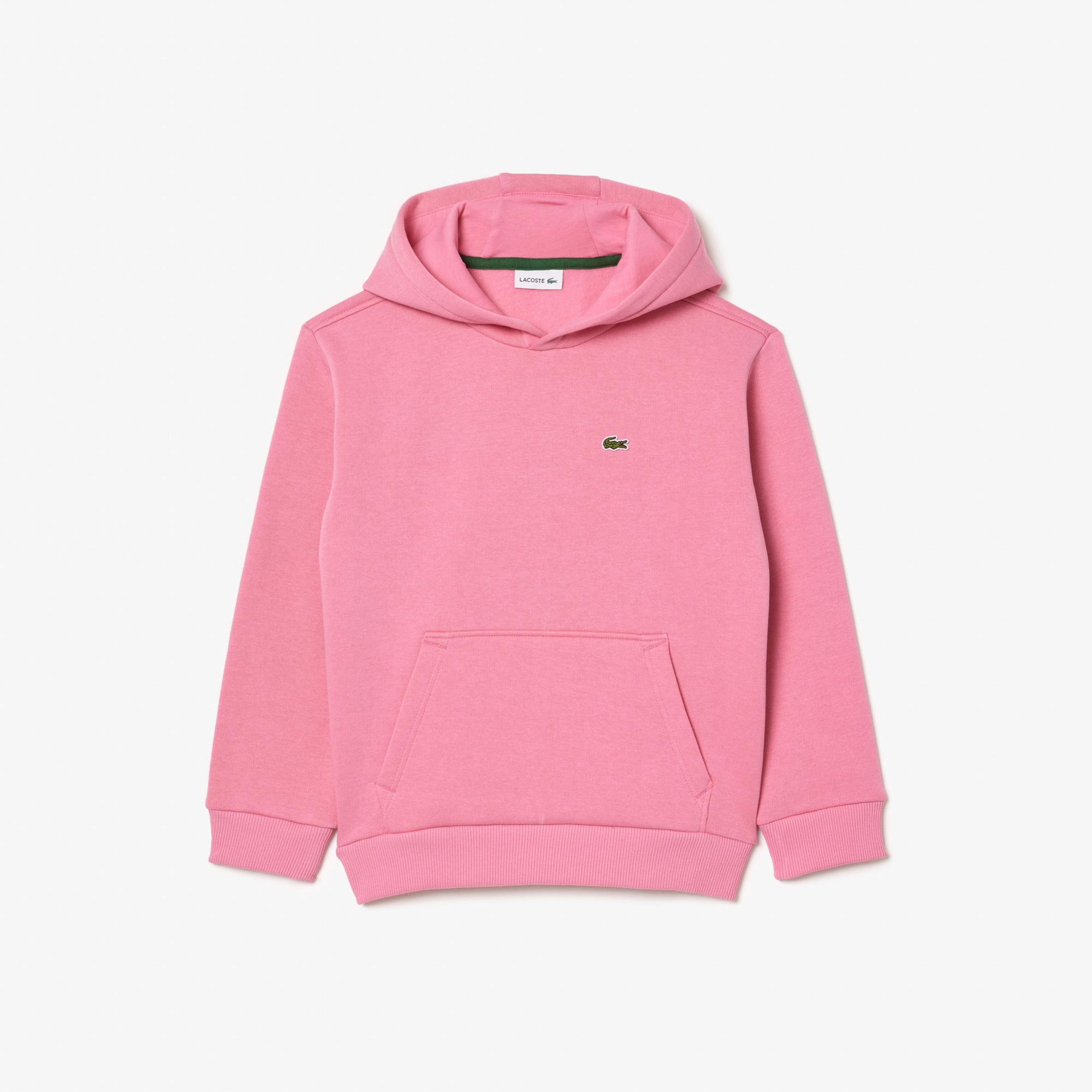 Çocuk Kapüşonlu Pembe Sweatshirt