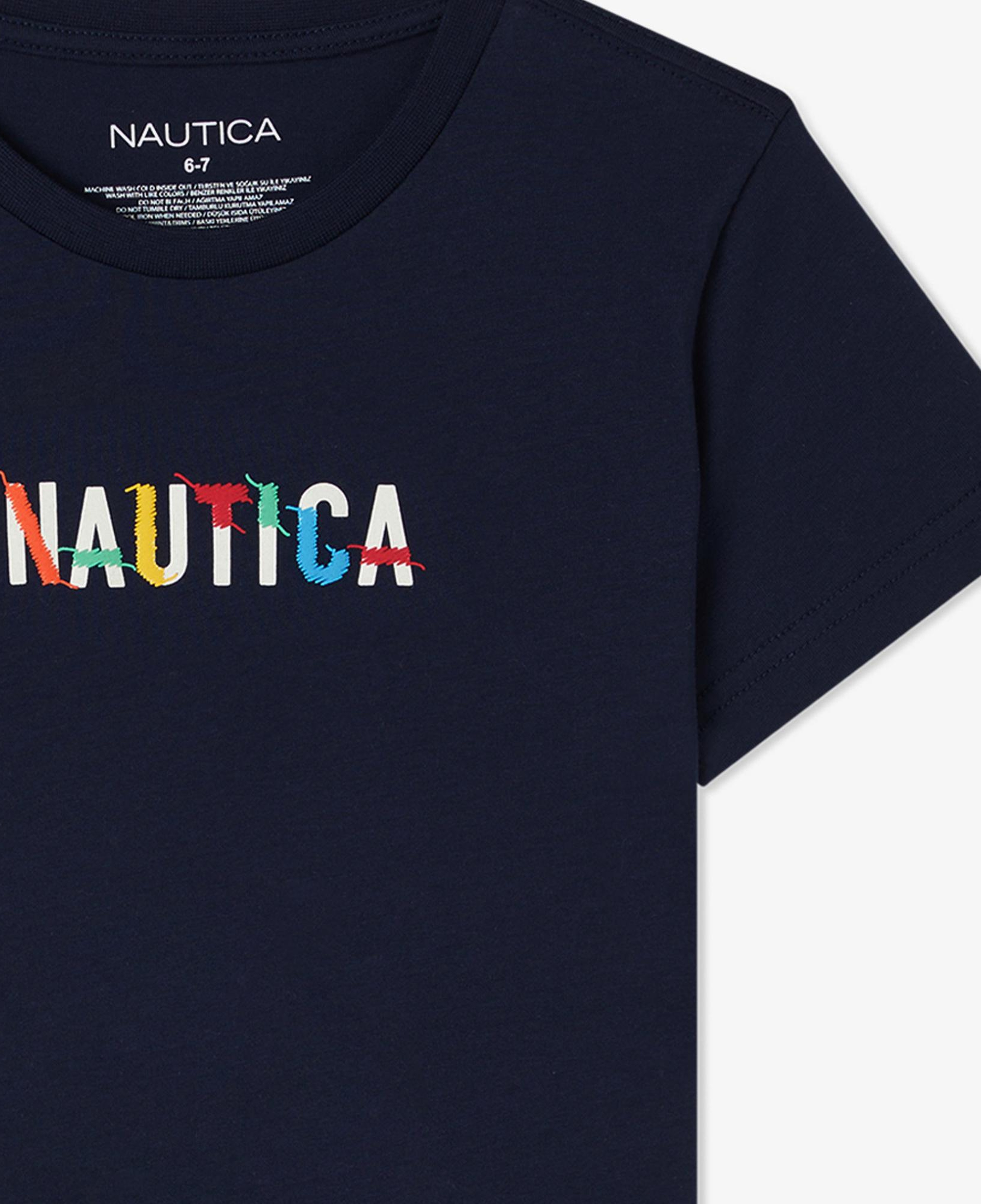 Nautica Classic Çocuk Lacivert T-Shirt