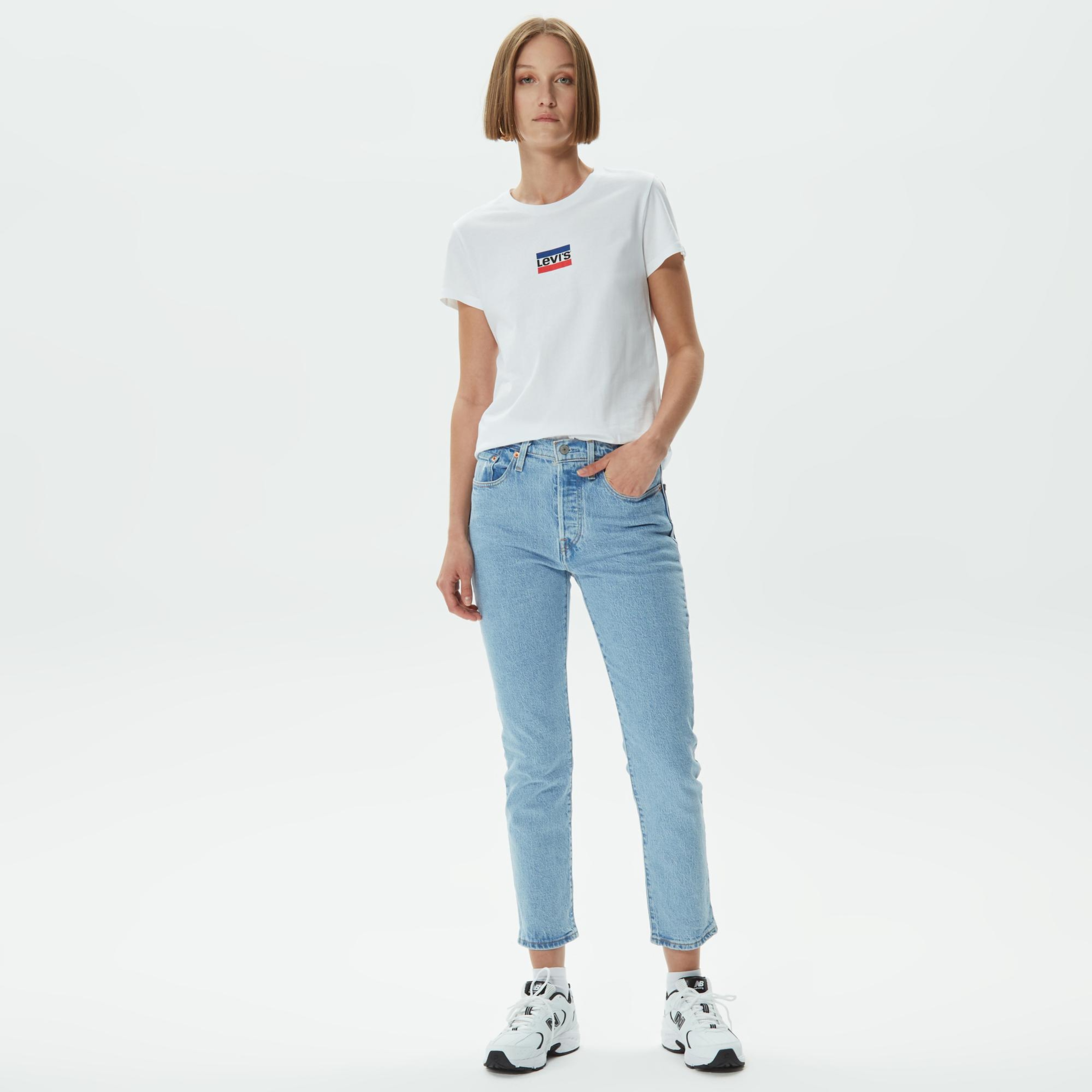 Levi's Lse The Perfect Kadın Beyaz T-Shirt