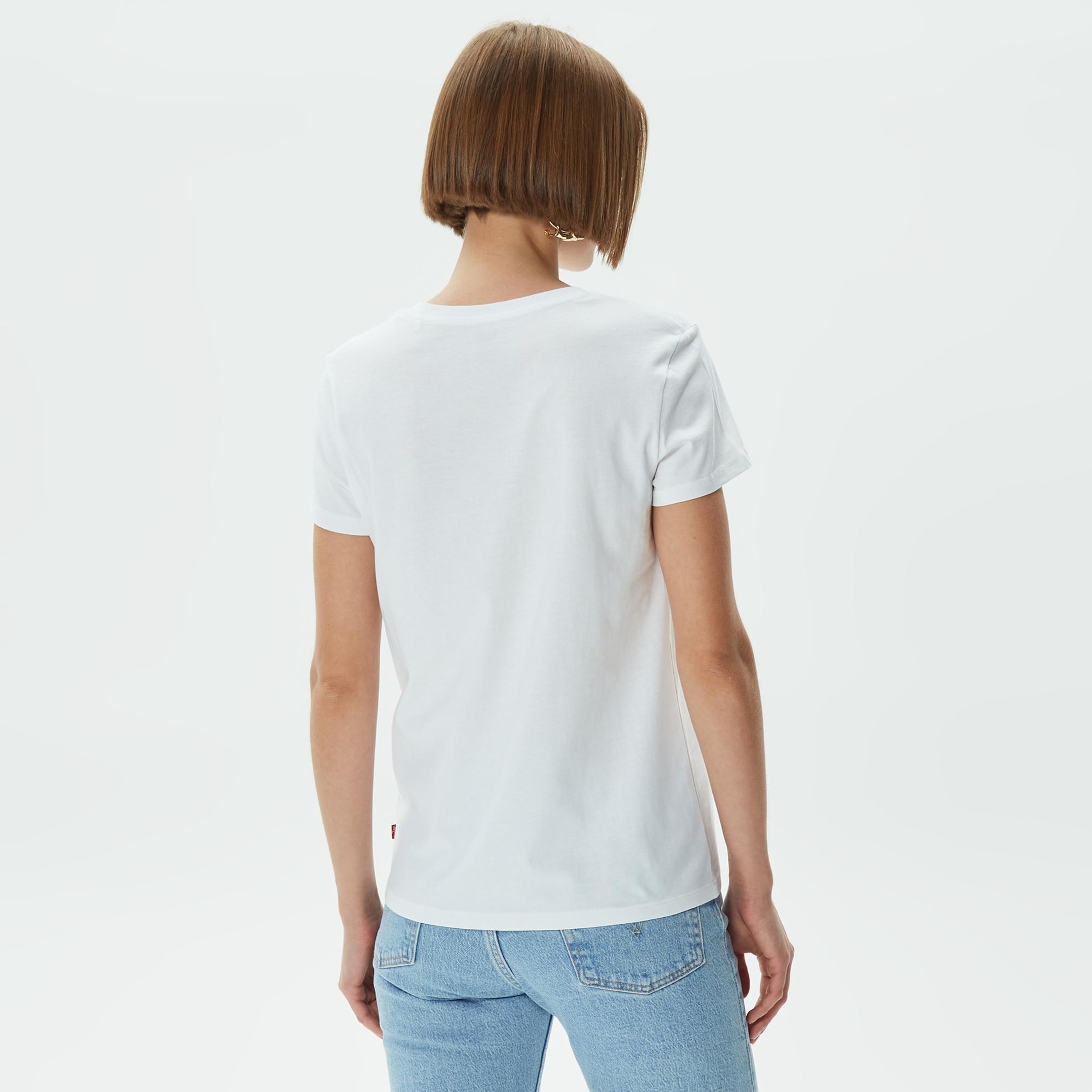 Levi's Lse The Perfect Kadın Beyaz T-Shirt